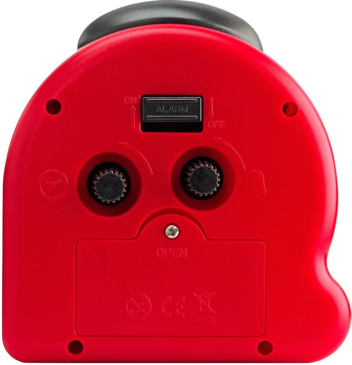 Jacques Farel Kinderwekker Happy Sound, brandweerauto, AVC 02FIRE Quartzwekker, leerwekker, brandweer, cadeau-idee, schoolbegin, kinderkamer