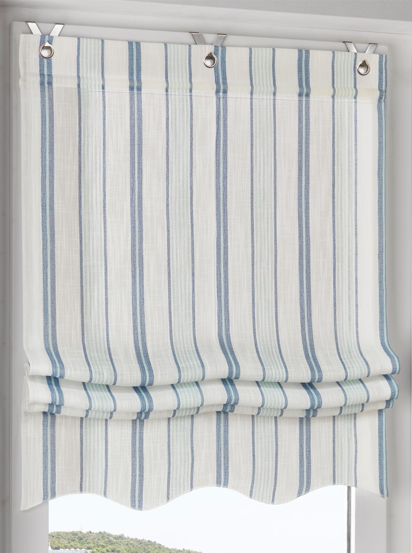 heine home Romeins rolgordijn (1 stuk) vouwgordijnen & jaloezieën beige