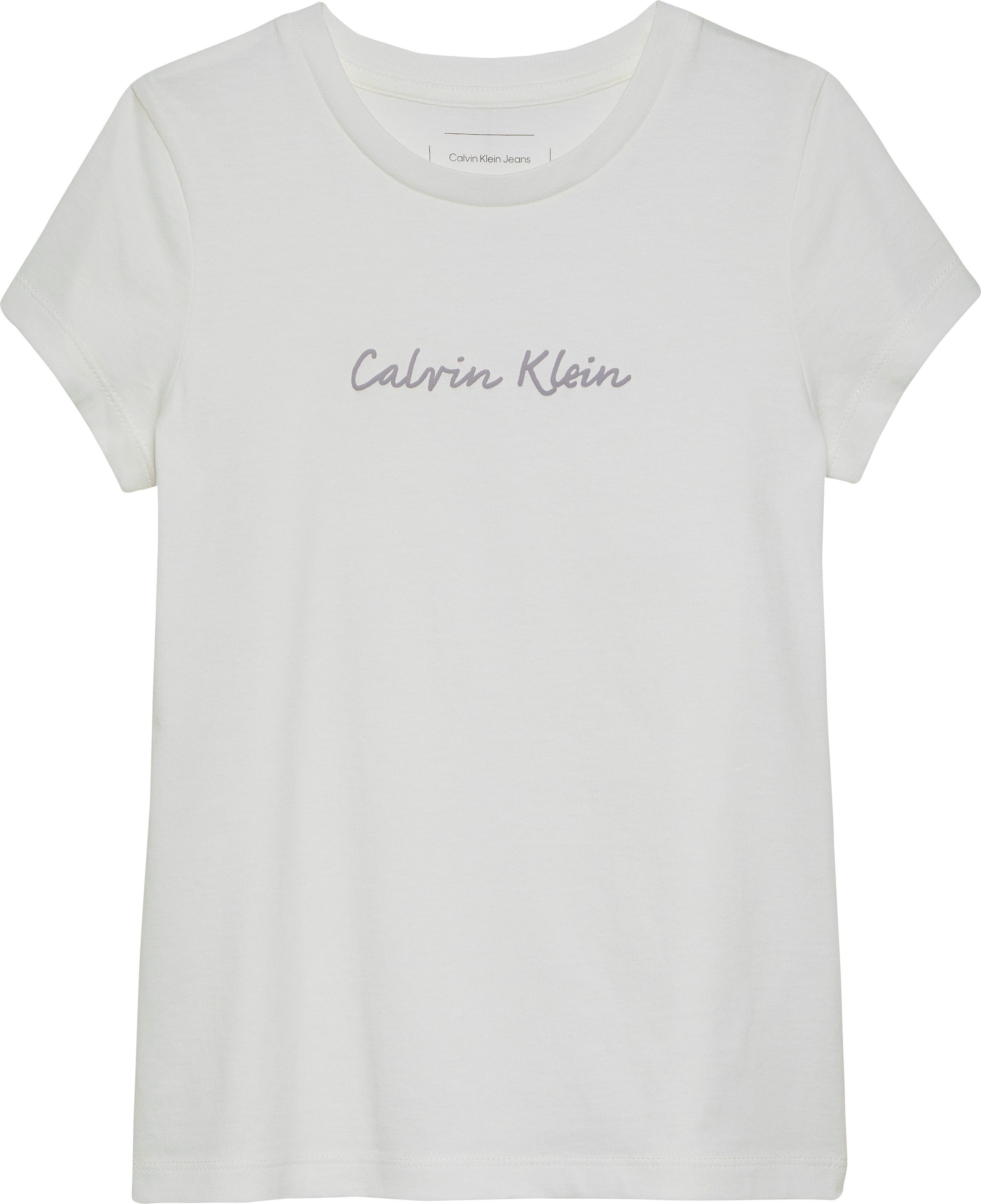 Calvin Klein T-shirt SCRIPT LOGO SLIM SS T-SHIRT