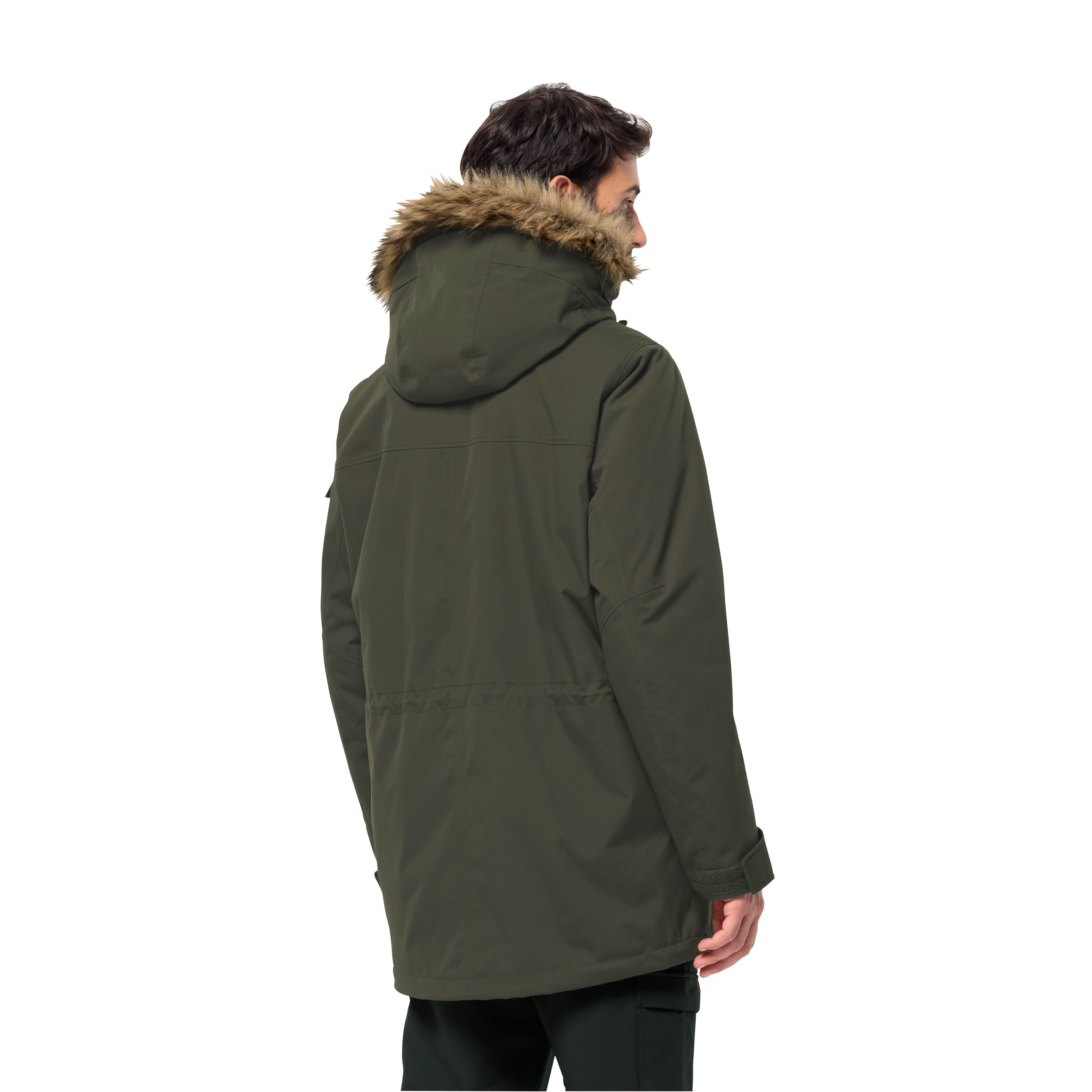 Jack Wolfskin Parka GLACIER CANYON PARKA met kunstvezelvulling