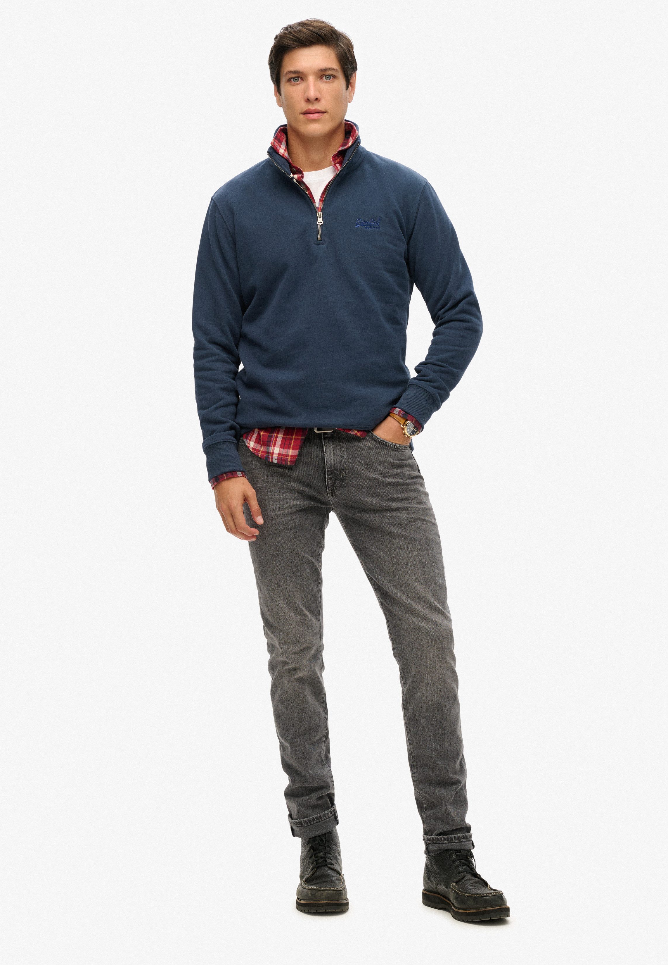 Superdry Sweatshirt ESSENTIAL LOGO HENLEY