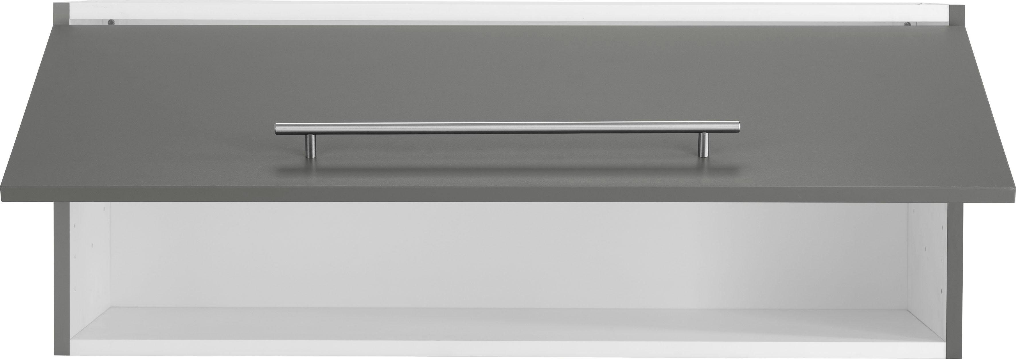 OPTIFIT Hangend kastje met klep Bern Breedte 90 cm, 1 klep, met metalen greep