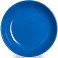 waca bord ideaal voor kinderen, melamine, oe 19 cm (set, 4 stuks) blauw