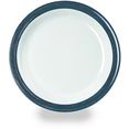 waca ontbijtbordje bistro melamine, 19,5 cm (4 stuks) blauw