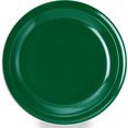 waca plat bord melamine, ø 23,5 cm (set) groen