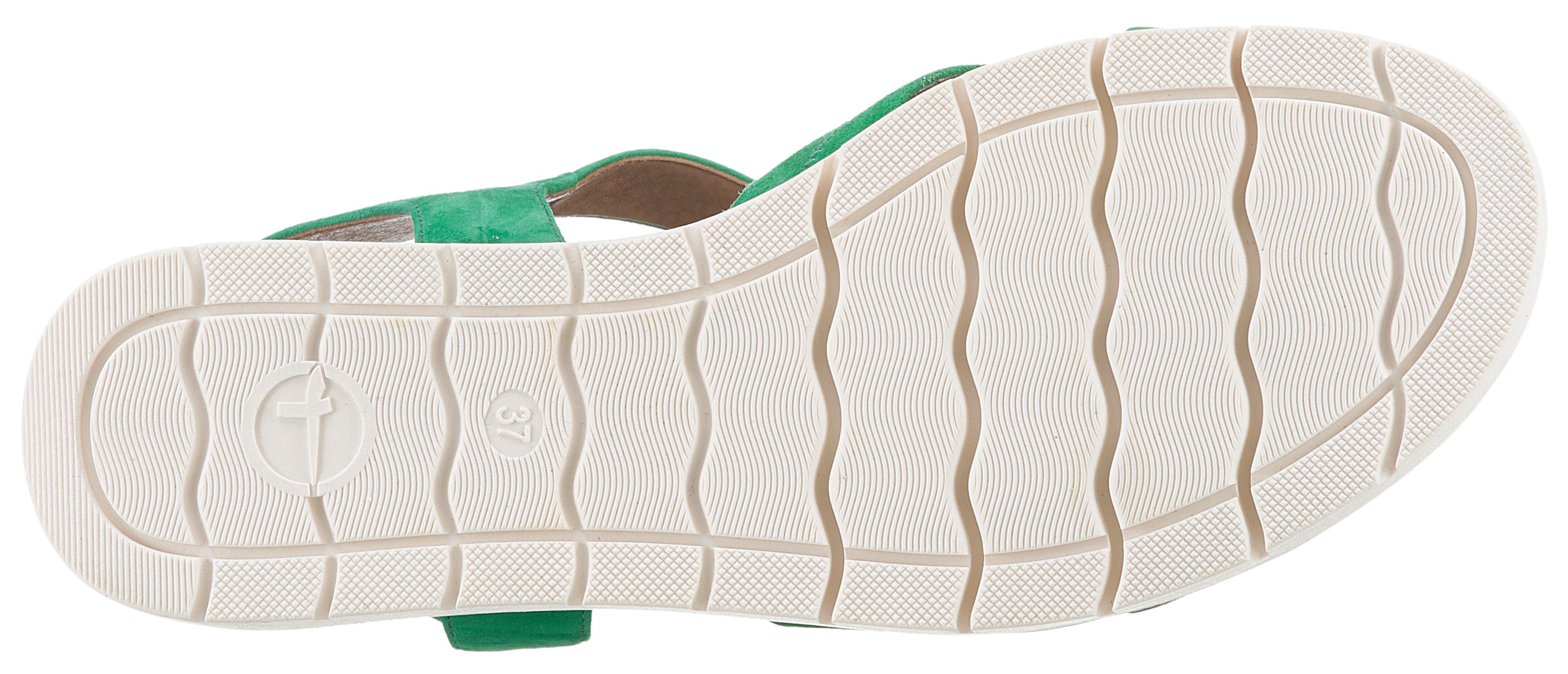 Tamaris Sandaaltjes , zomerschoen, sandaal, sleehak, met 2 cm plateau