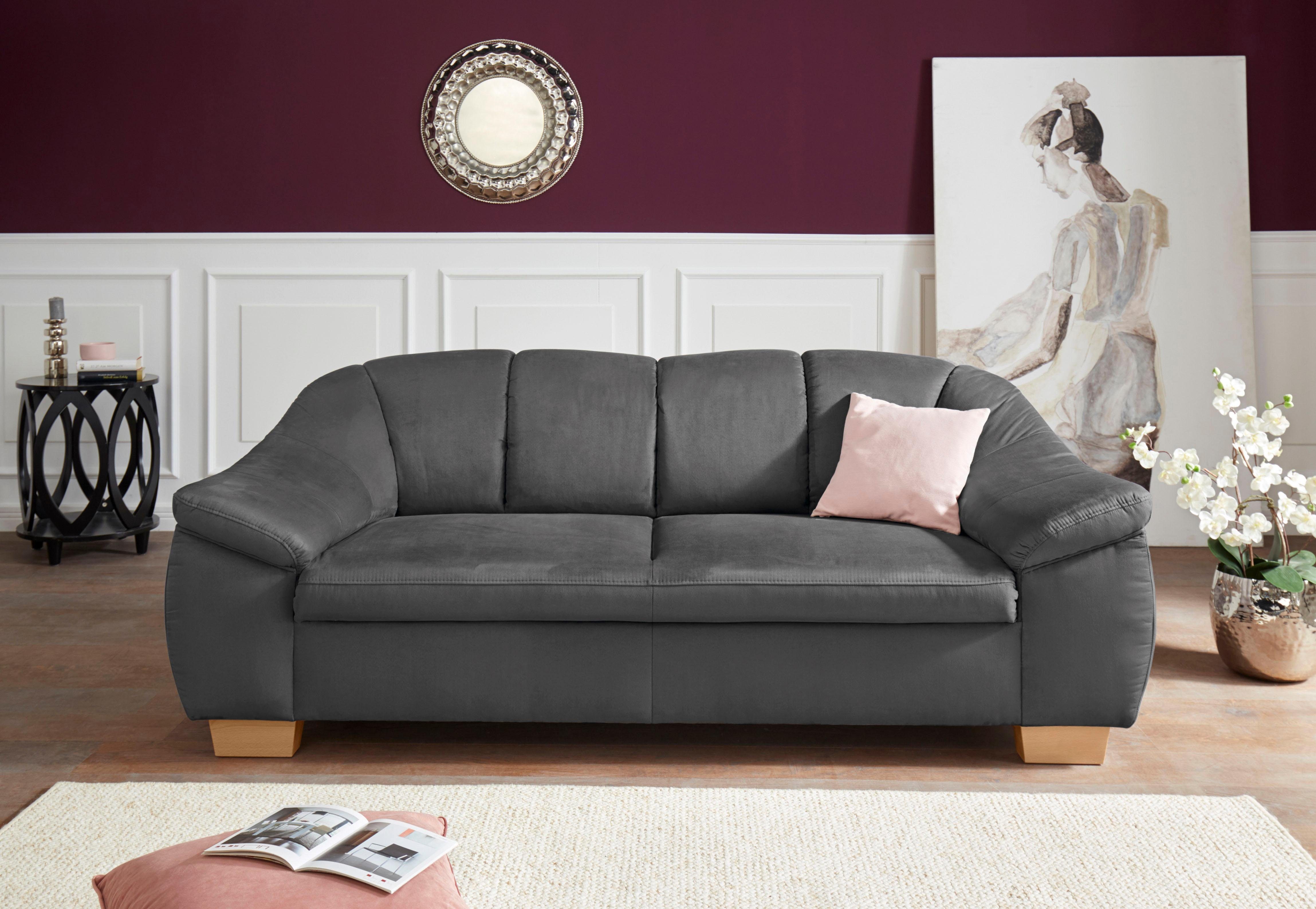 Sit&more 3-zitsbank SANTO met binnenvering