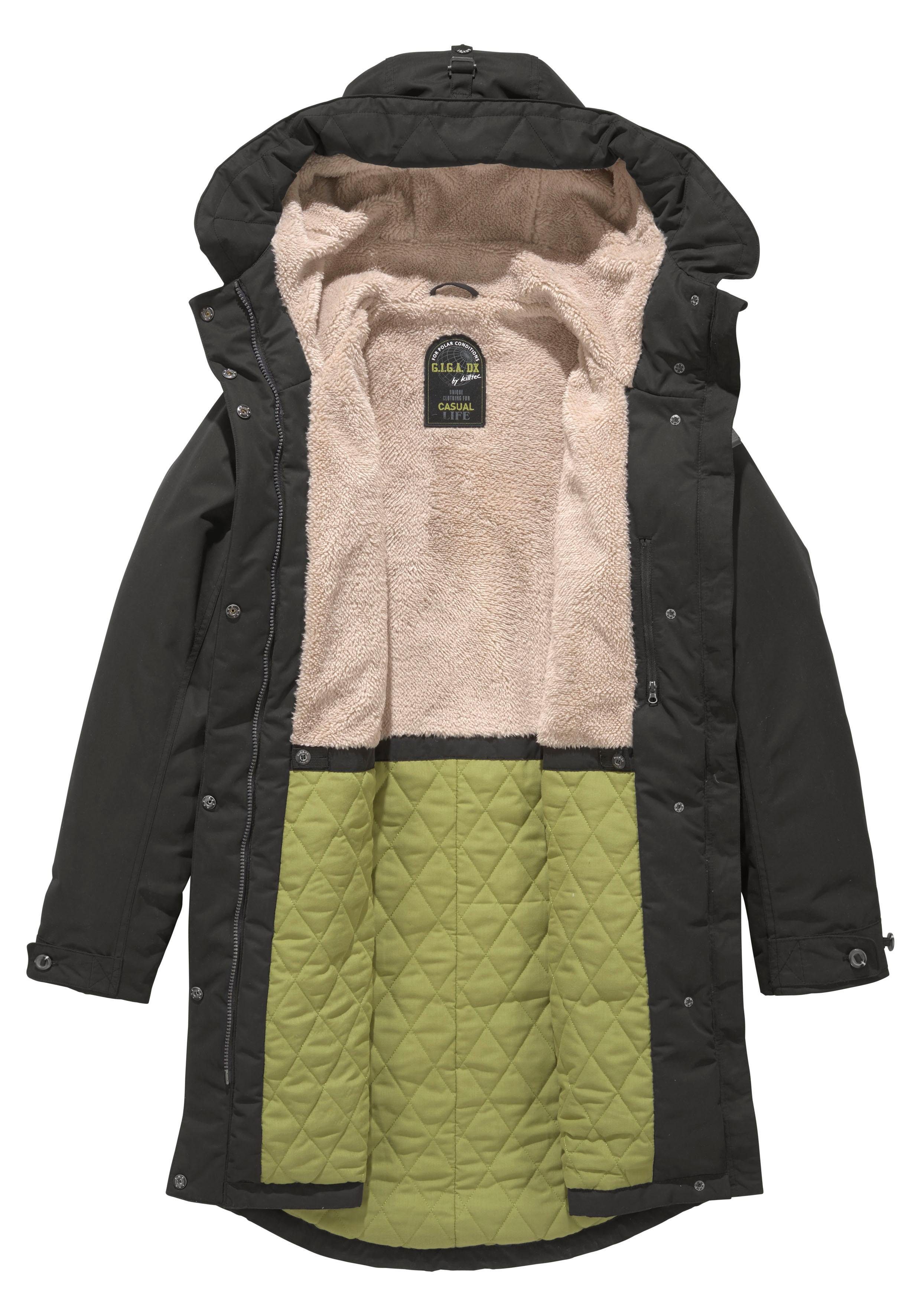 G.I.G.A. DX by killtec Functionele parka MANOLARA Verwarmend & winddicht & waterafstotend