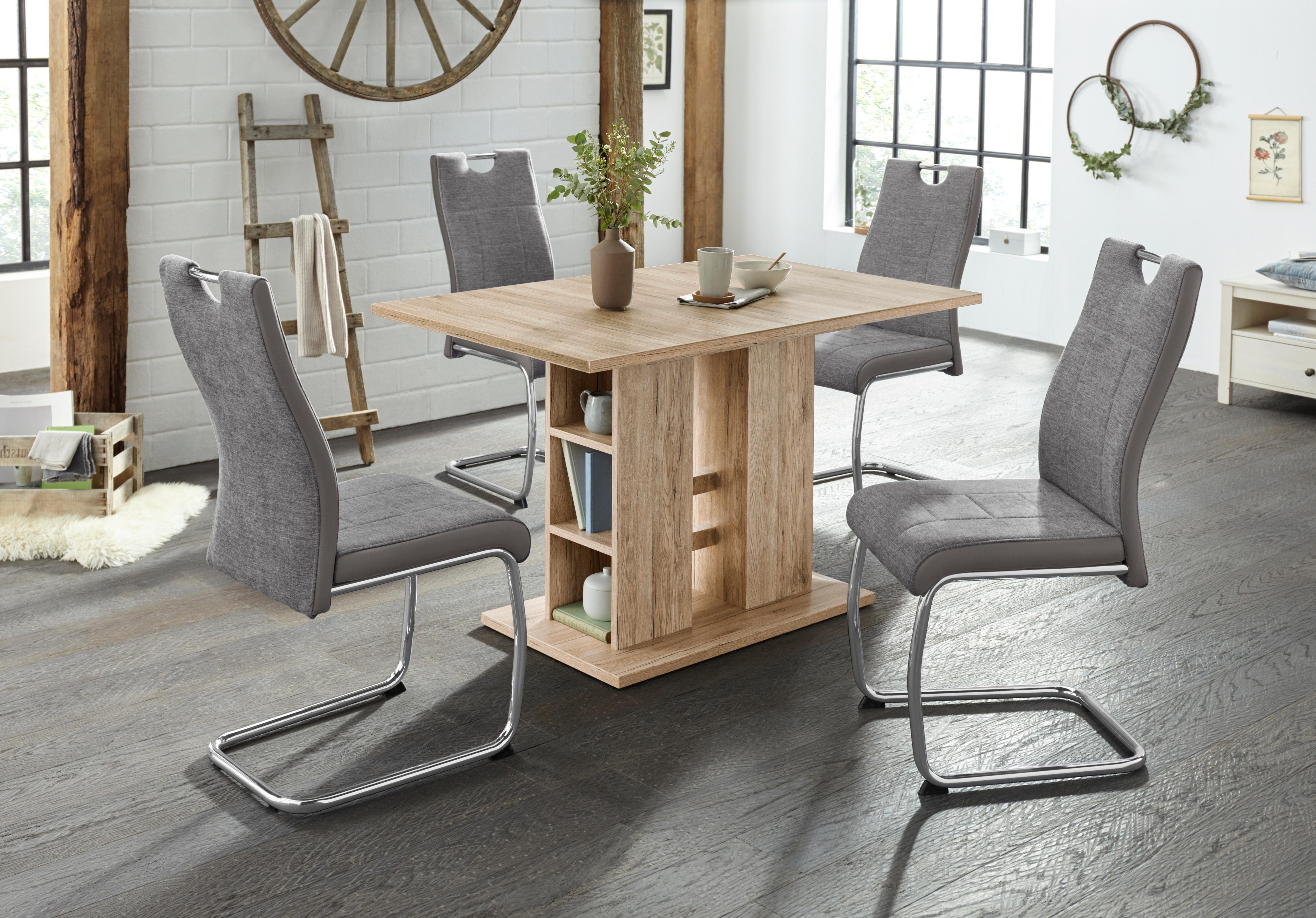 HELA Eethoek ALINA G bestaande uit een tafel en 4 stoelen (set, 5-delig)