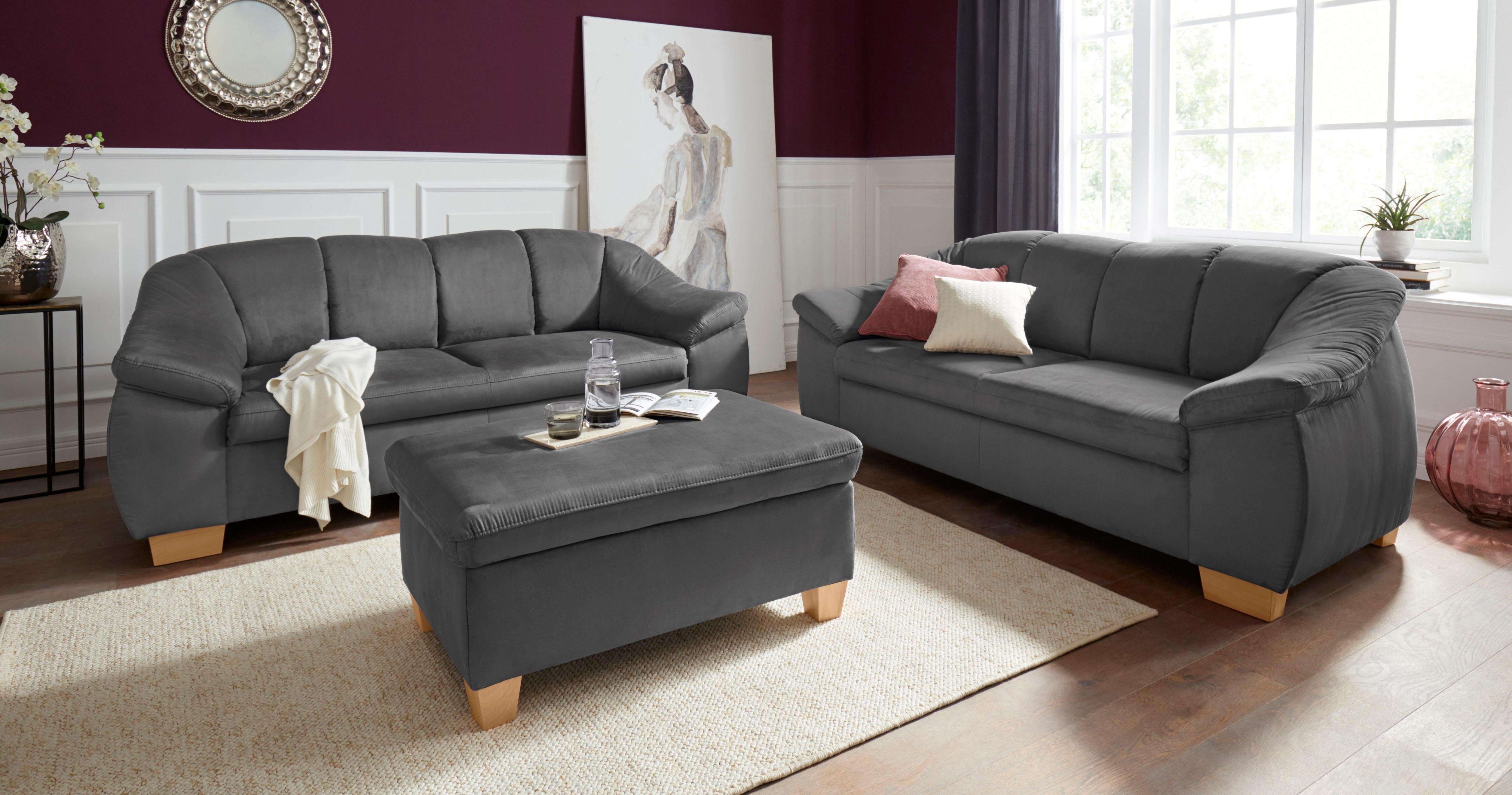 sit&more 3-zitsbank SANTO met binnenvering