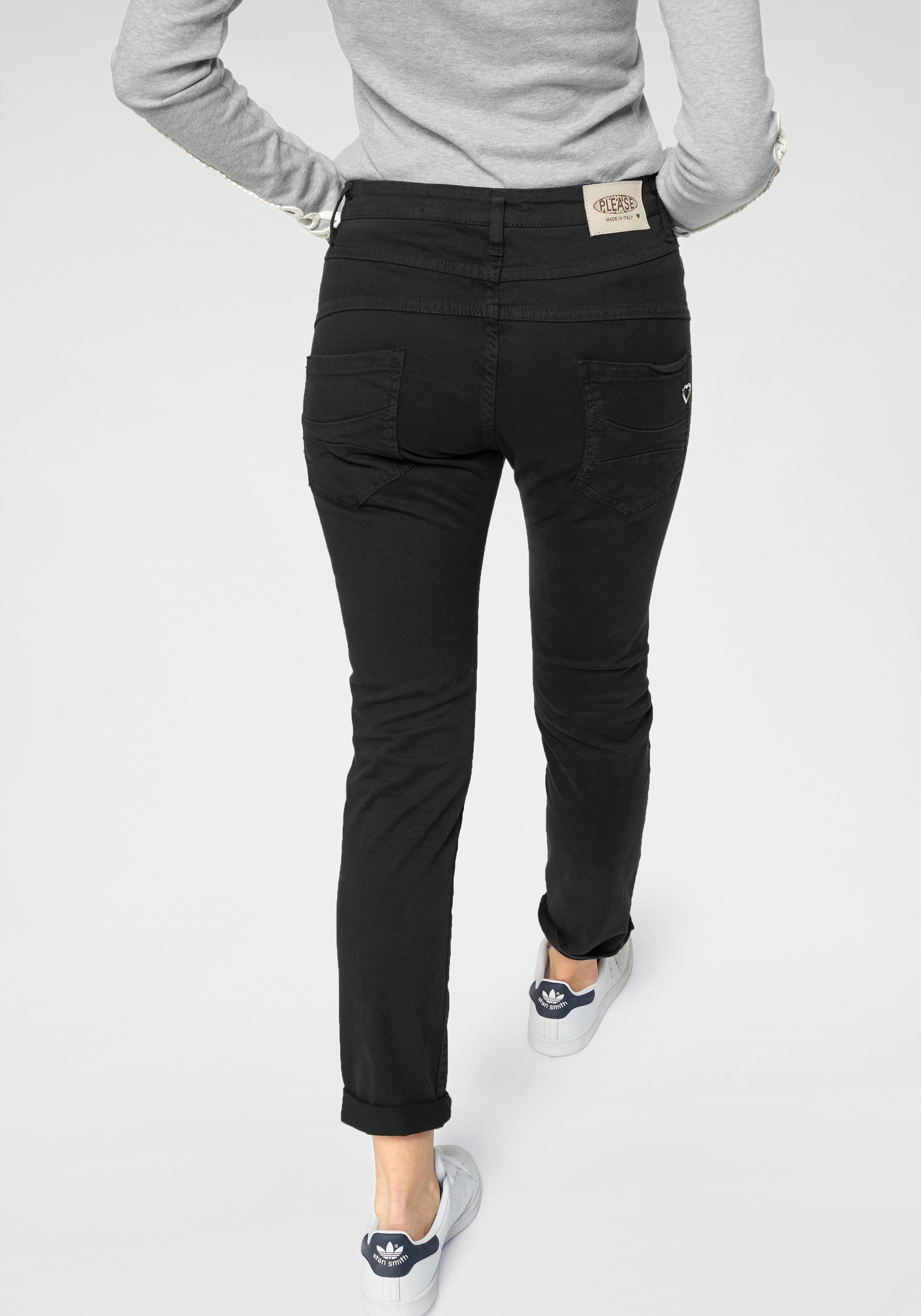 Please Jeans 5-pocket jeans P78A Krinkel-look