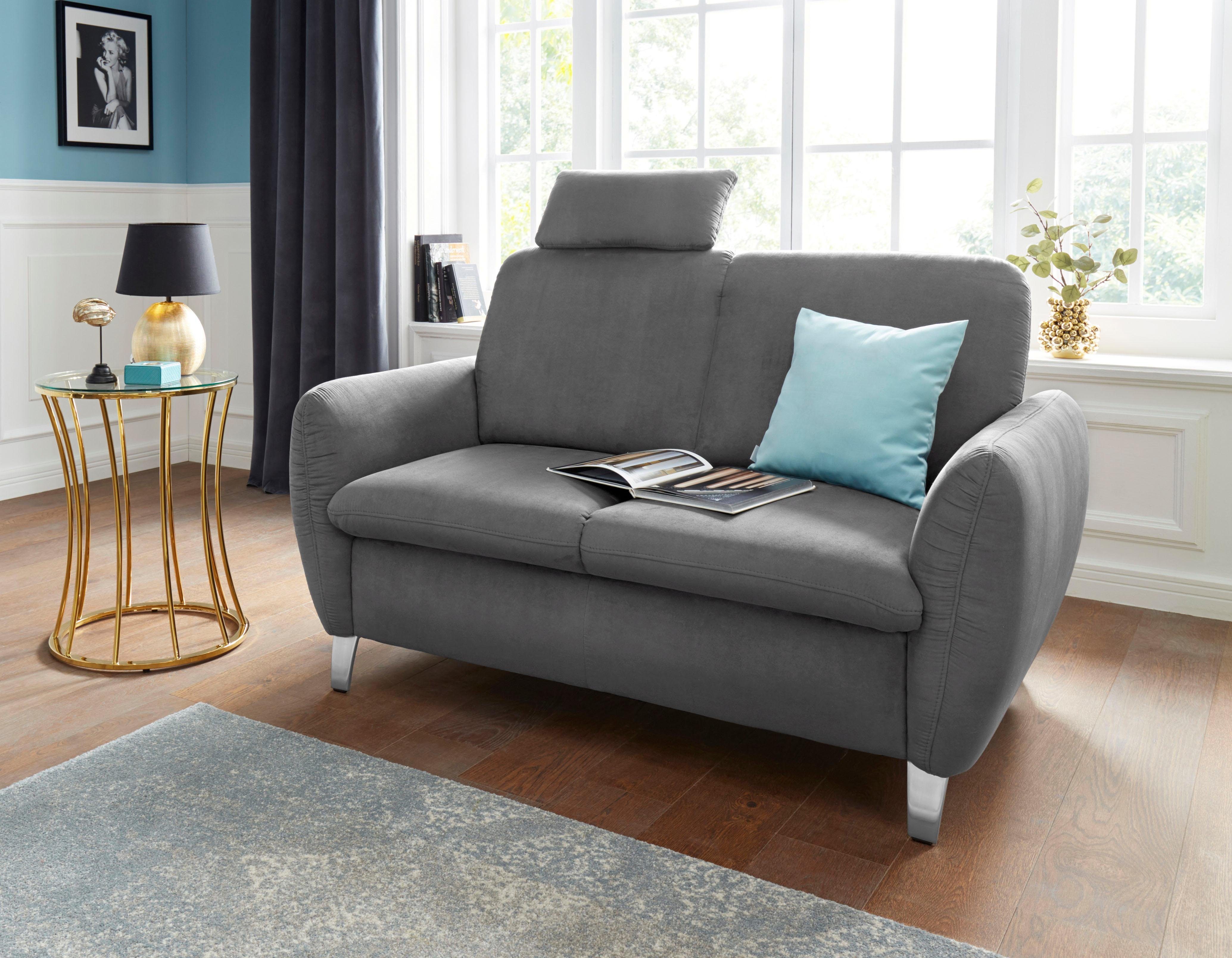 Sit&more 2-zitsbank Daytona met binnenvering en een hoofdsteun