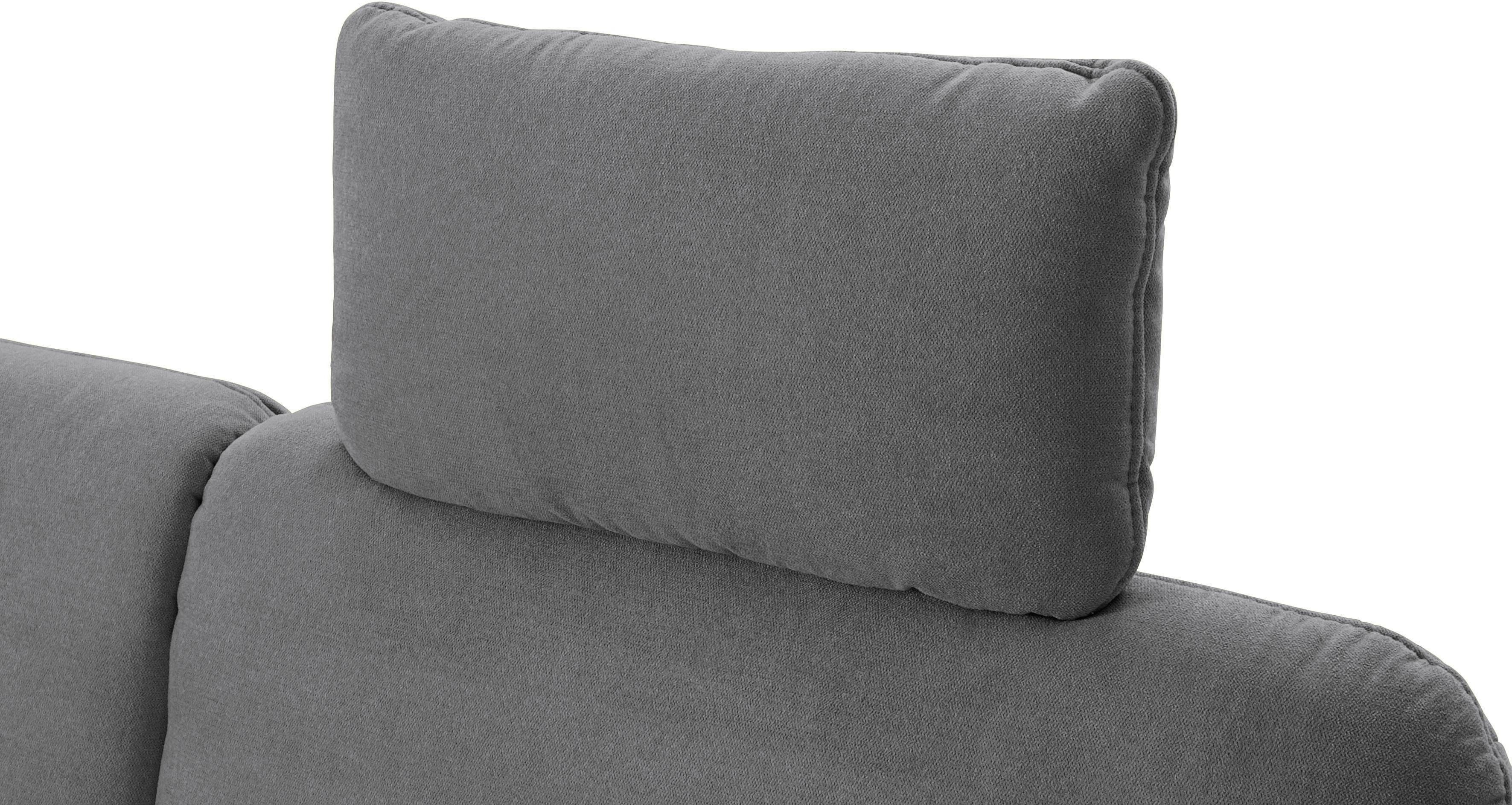 sit&more Hoekbank Daytona L-vorm met binnenvering, een hoofdsteun en naar keuze met slaapfunctie