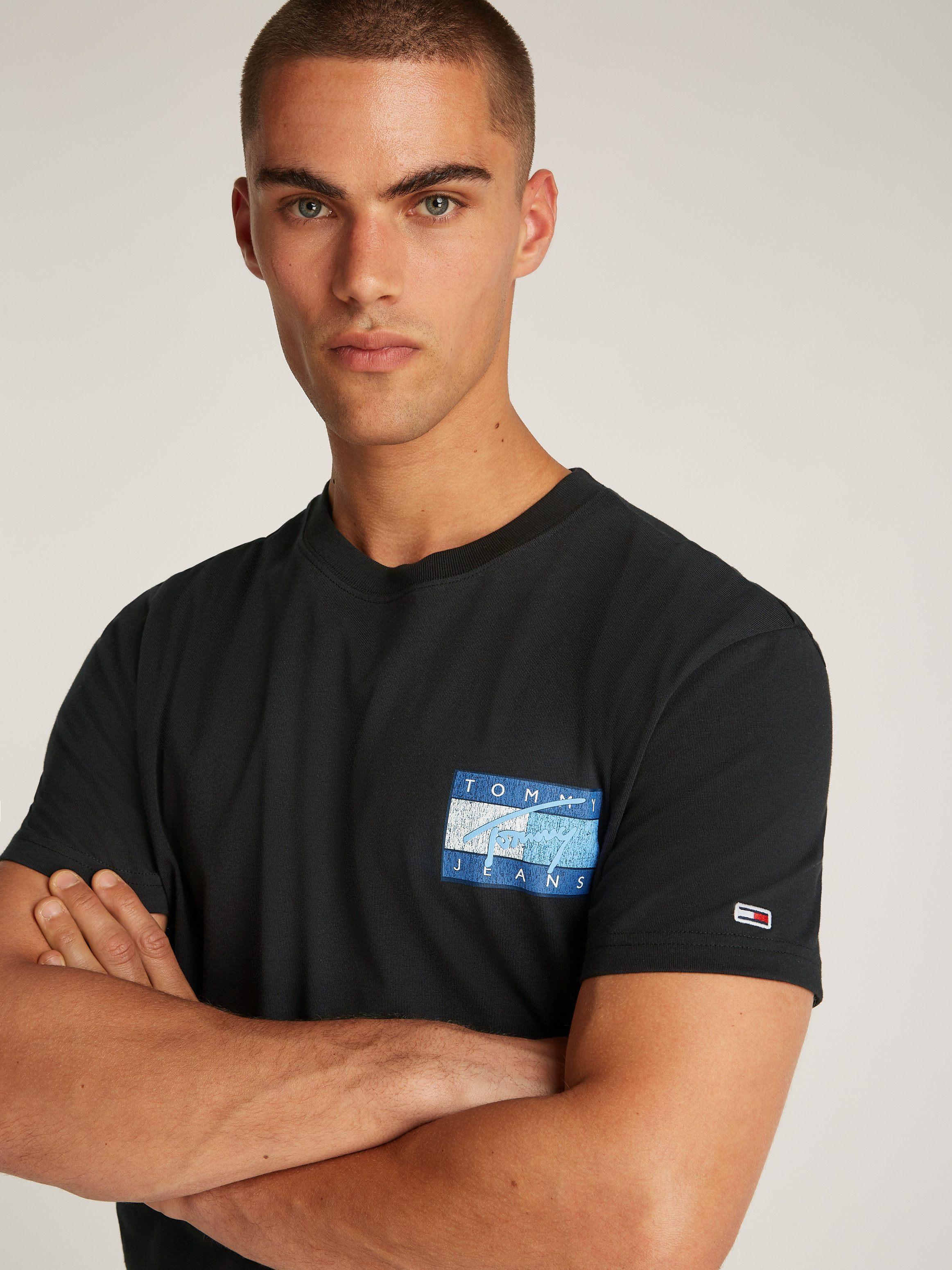 TOMMY JEANS T-shirt TJM REG RWB FLAG TEE EXT