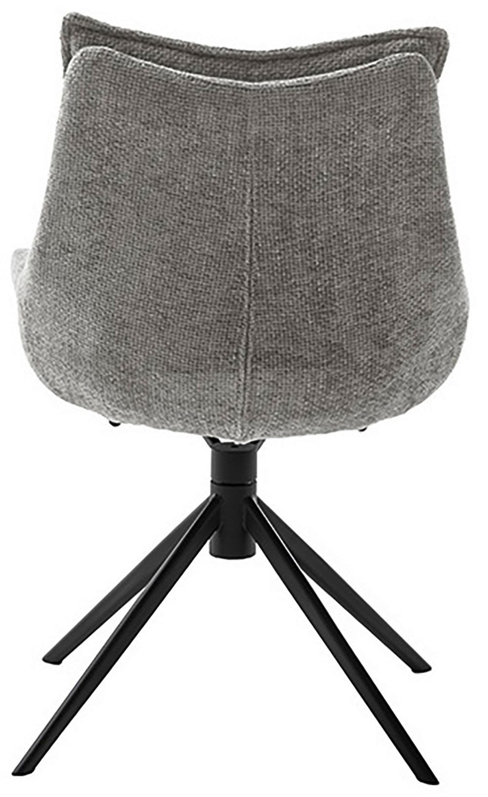 MCA furniture Eetkamerstoel (2-set), draaibaar 360°, draai- & schommelfunctie, belastbaarheid 120 kg