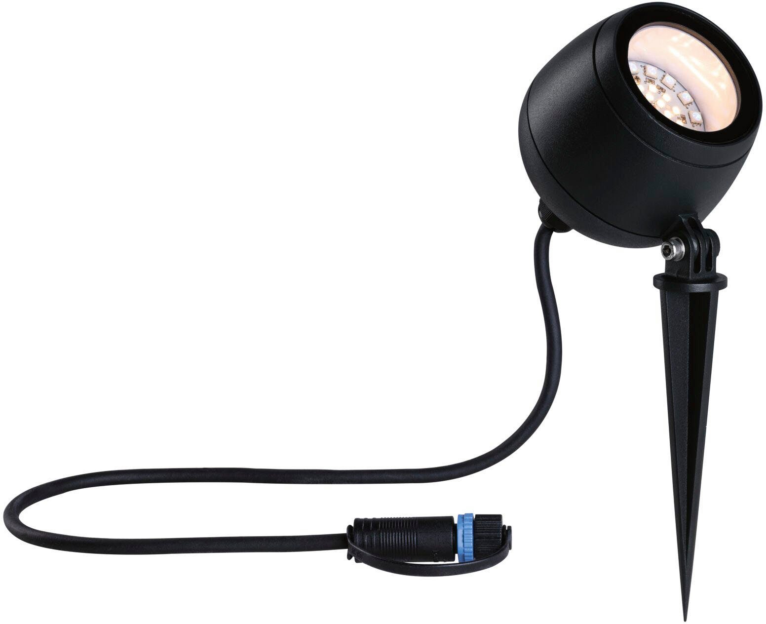 Paulmann Led-tuinverlichting Buiten Plug & Shine Spot Kikolo RGBW ZigBee (1 stuk)
