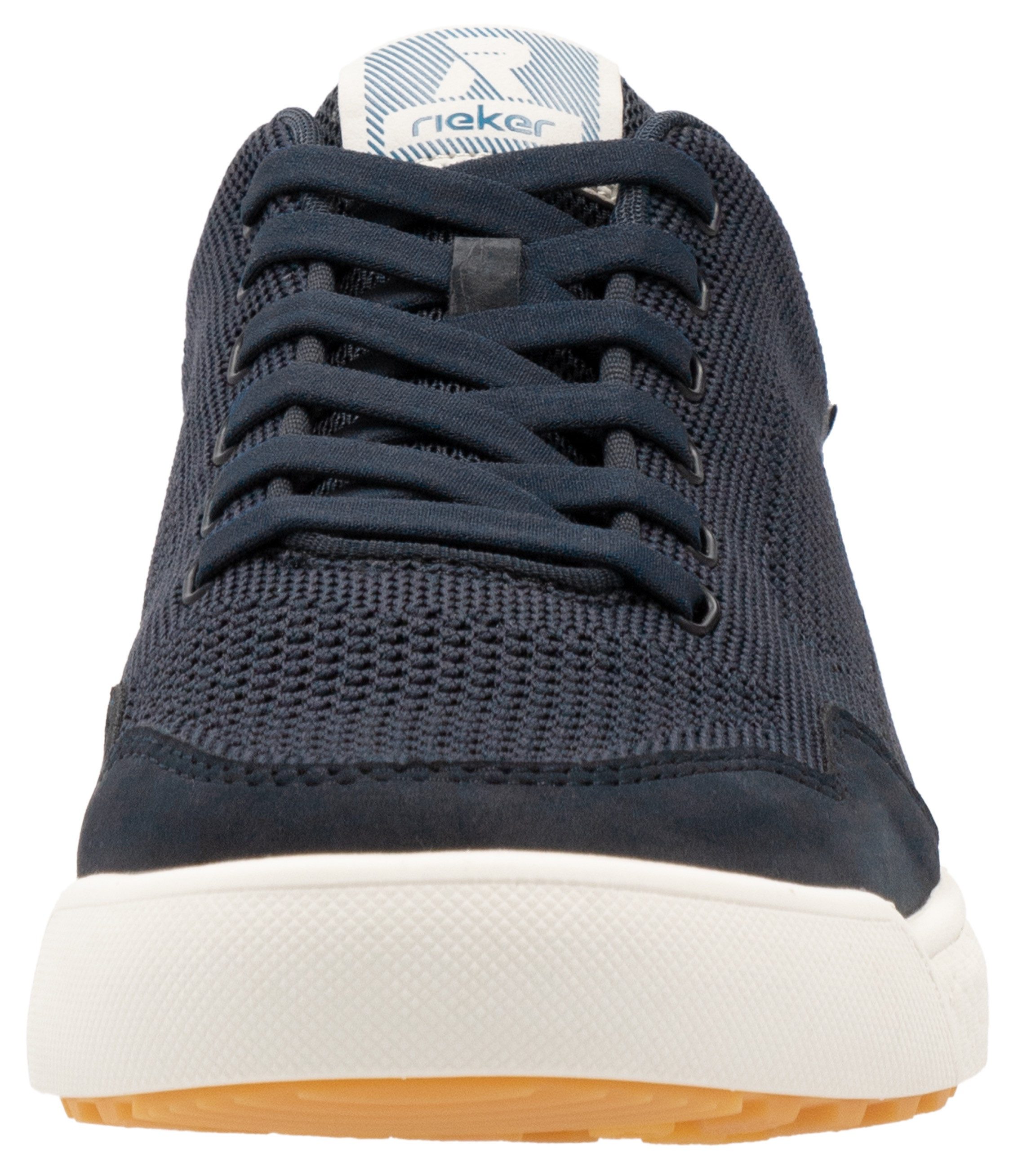 RIEKER Sport Sneakers CHESTER , veterschoen, lage schoen, vrijetijdsschoen met trendy loopzool