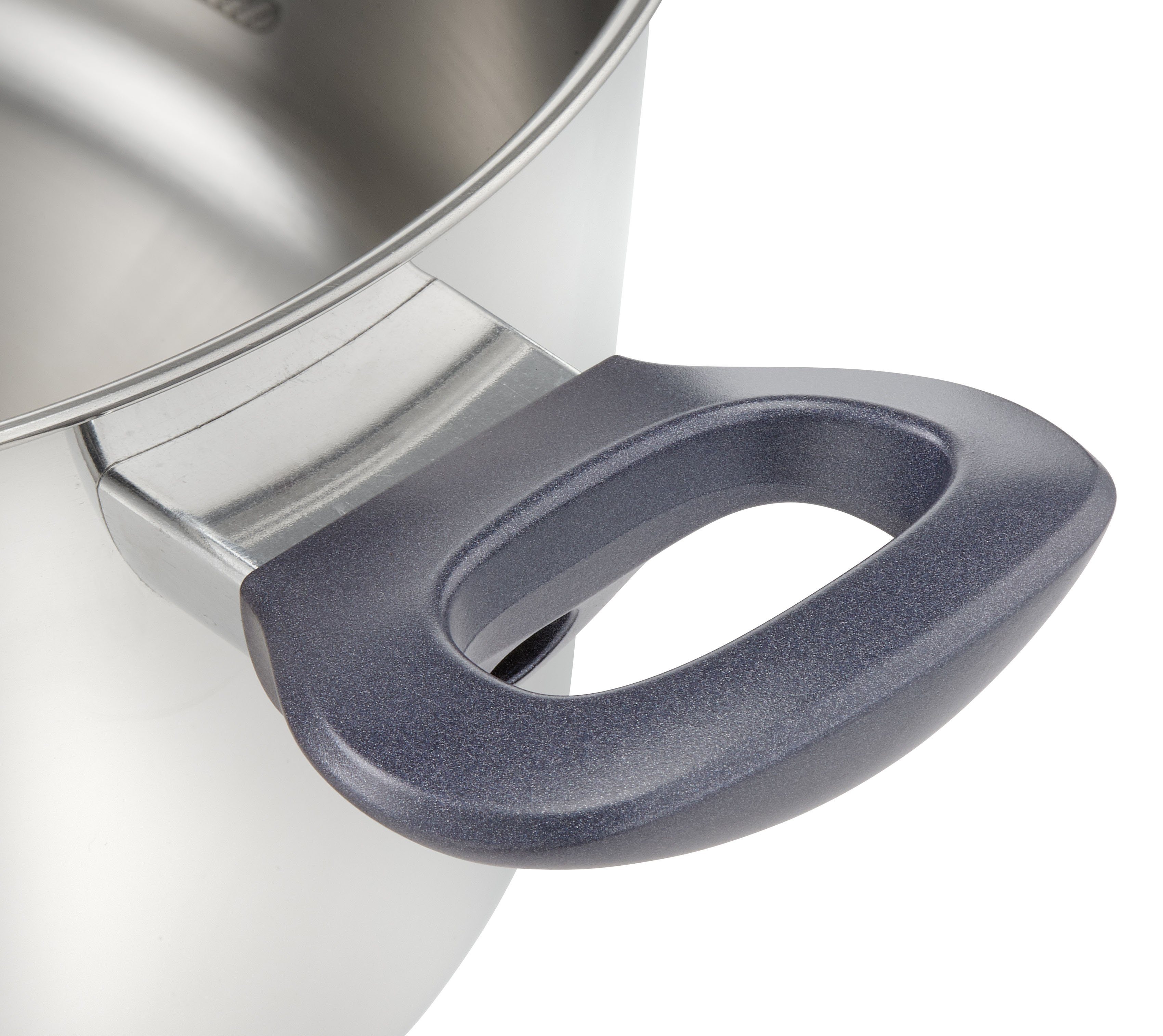 Tefal Kookpan Daily Cook Roestvrij staal pan met staande deksel, schenktuit, voor alle kookplaten, inductie