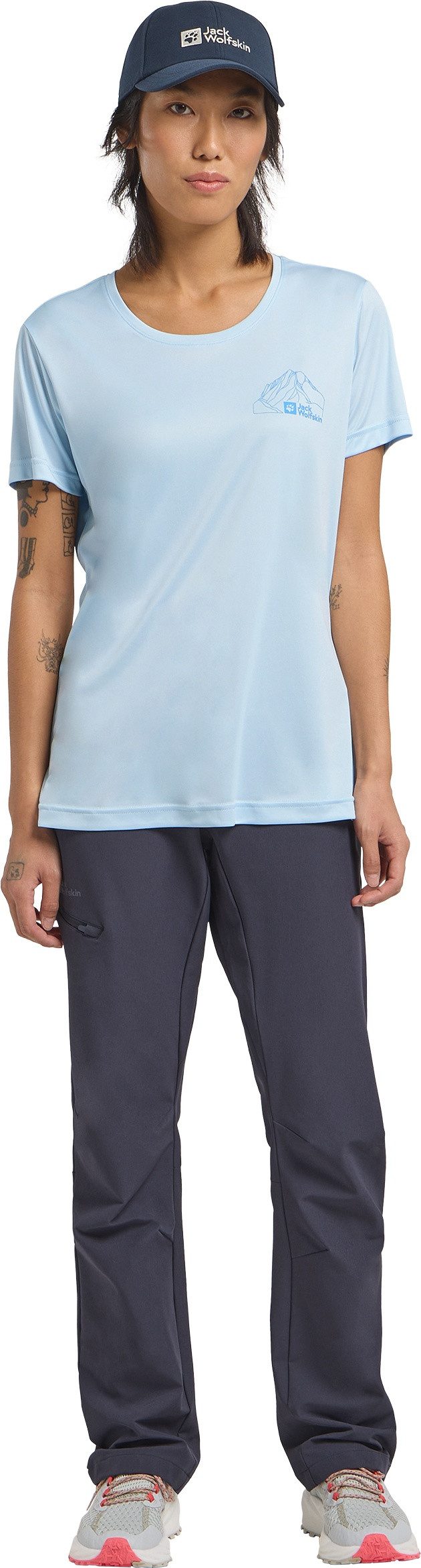 Jack Wolfskin T-shirt PEAK GRAPHIC T W