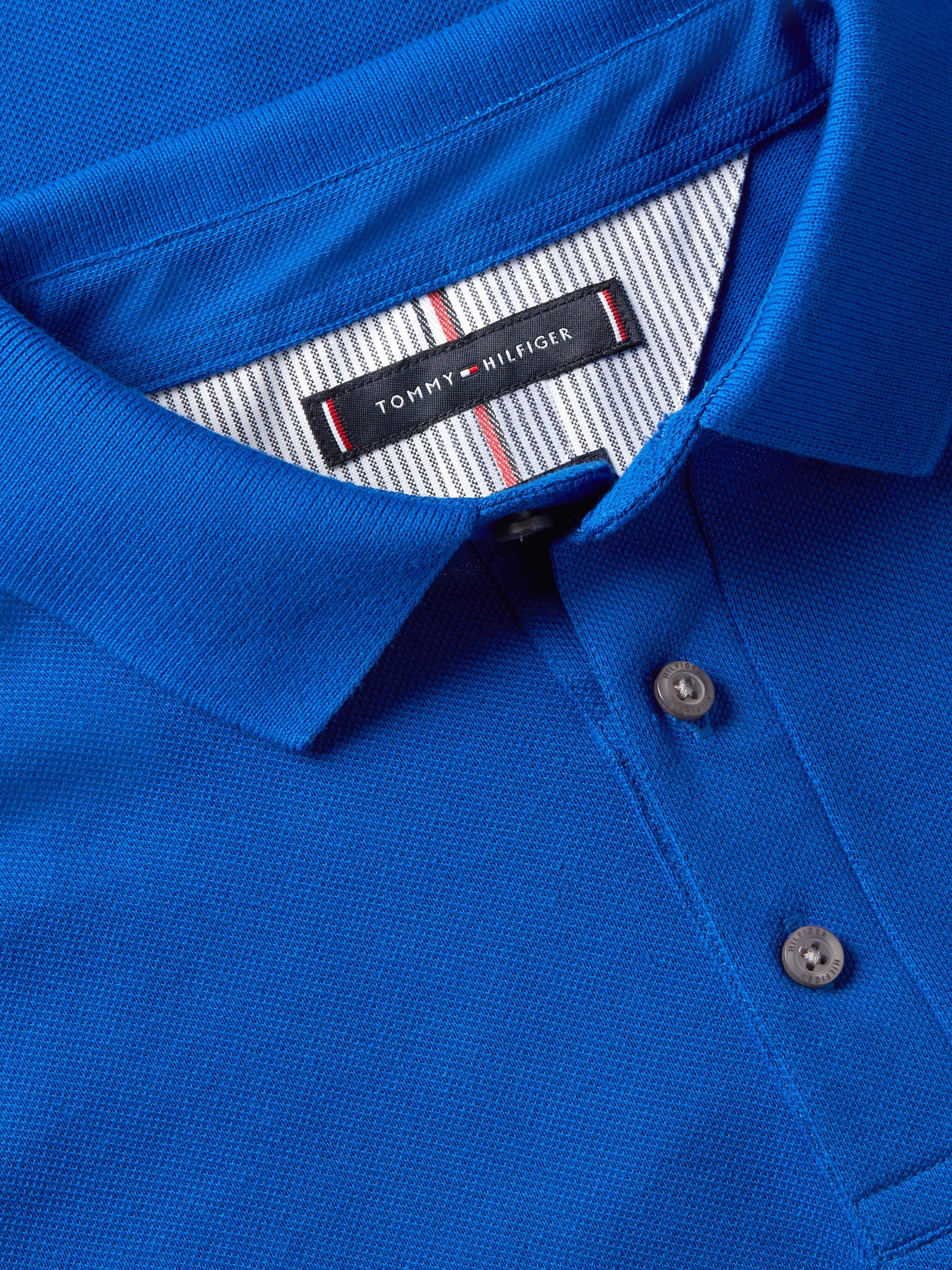 Tommy Hilfiger Poloshirt 1985 SLIM POLO van iets gestructureerd piqué