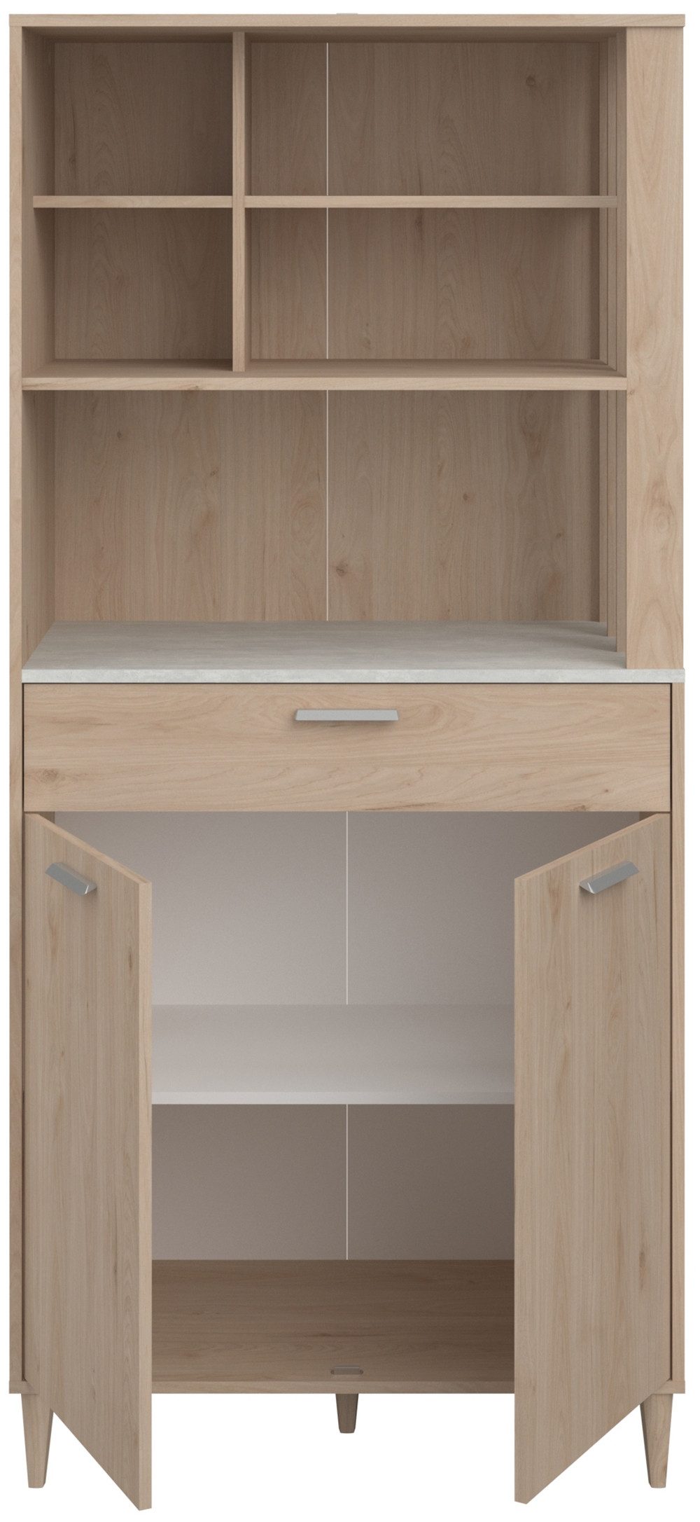 Parisot Kastenset Gala 1 decoratieve claustra aan de zijkanten van de bovenste vakken (set, 2 stuks)