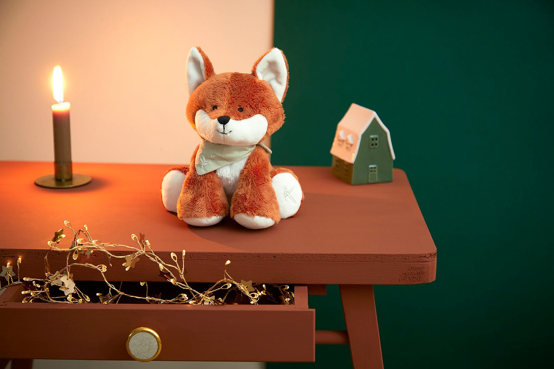 Kaloo Knuffelbeest Les Amis Fuchs, 17 cm