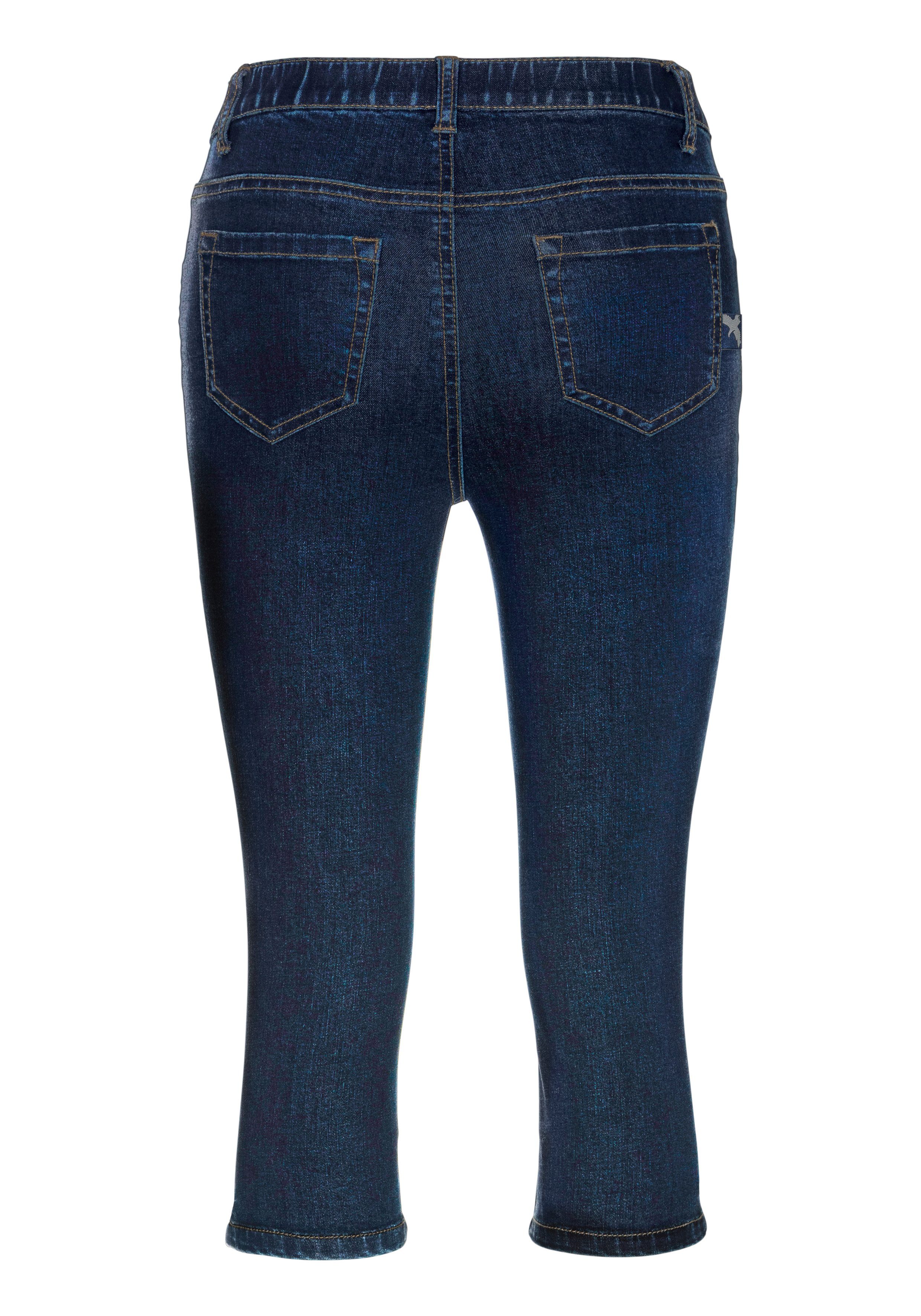 Arizona Capri jeans Ultra Stretch extra-strak gesneden pasvorm, hoge taille, in capri-lengte