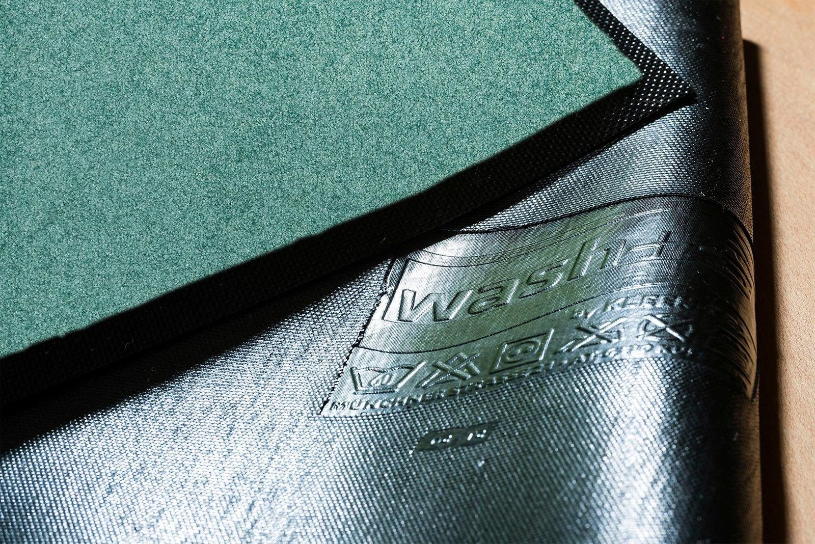 wash+dry by Kleen-Tex Mat Trend Uni, vuilafstotende mat, wasbaar