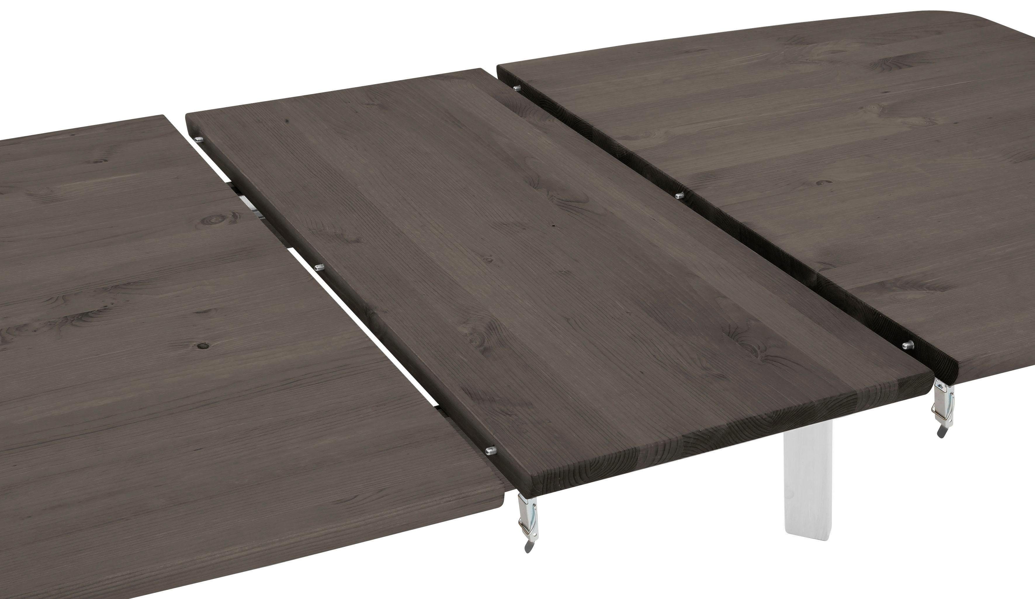 Home affaire Eettafel PALERMO met uittrekfunctie, van massief hout, fsc® gecertificeerd