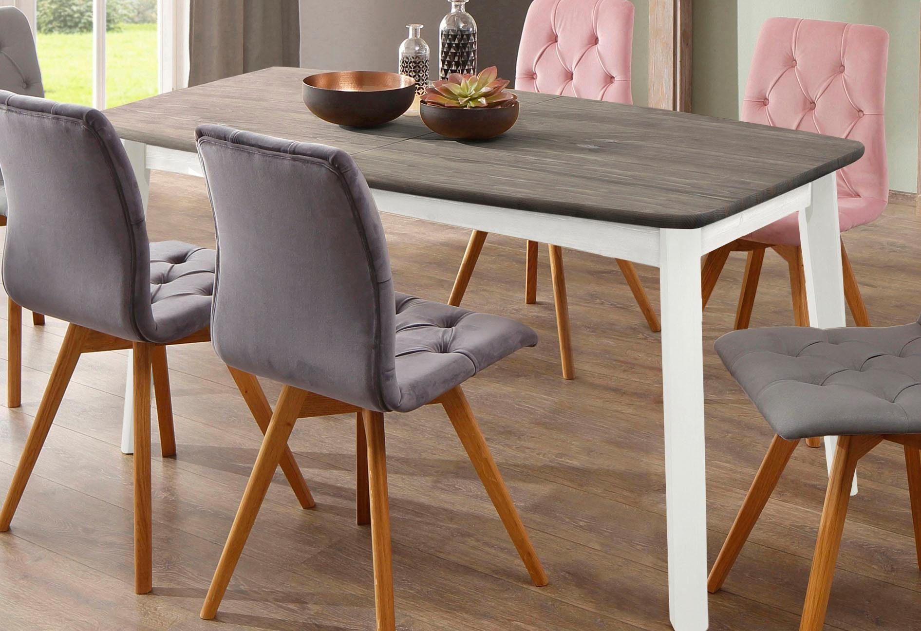 Home affaire Eettafel PALERMO met uittrekfunctie