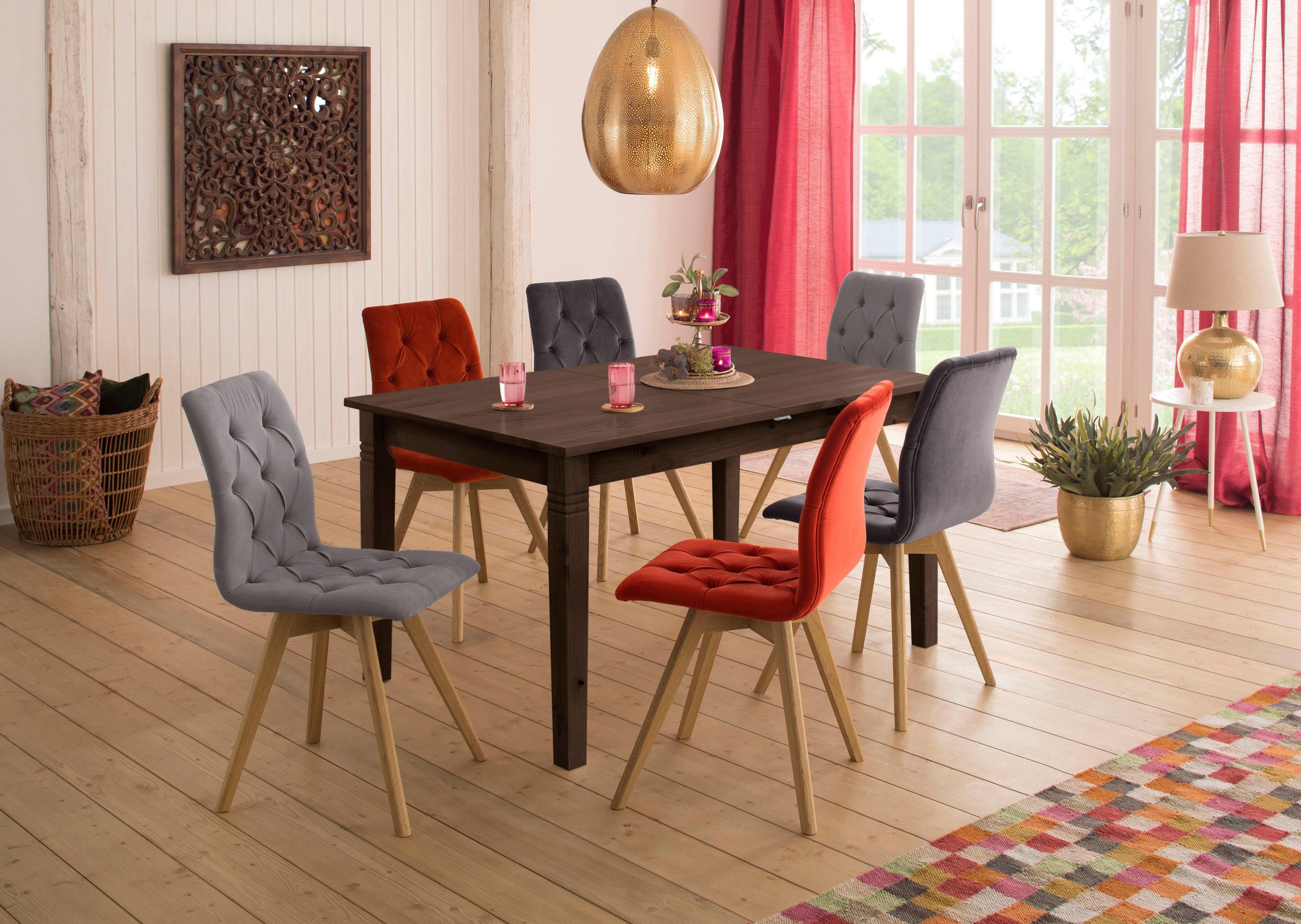 Home affaire Eettafel Danuta in 3 verschillende kleuren en afmetingen met uittrekfunctie.