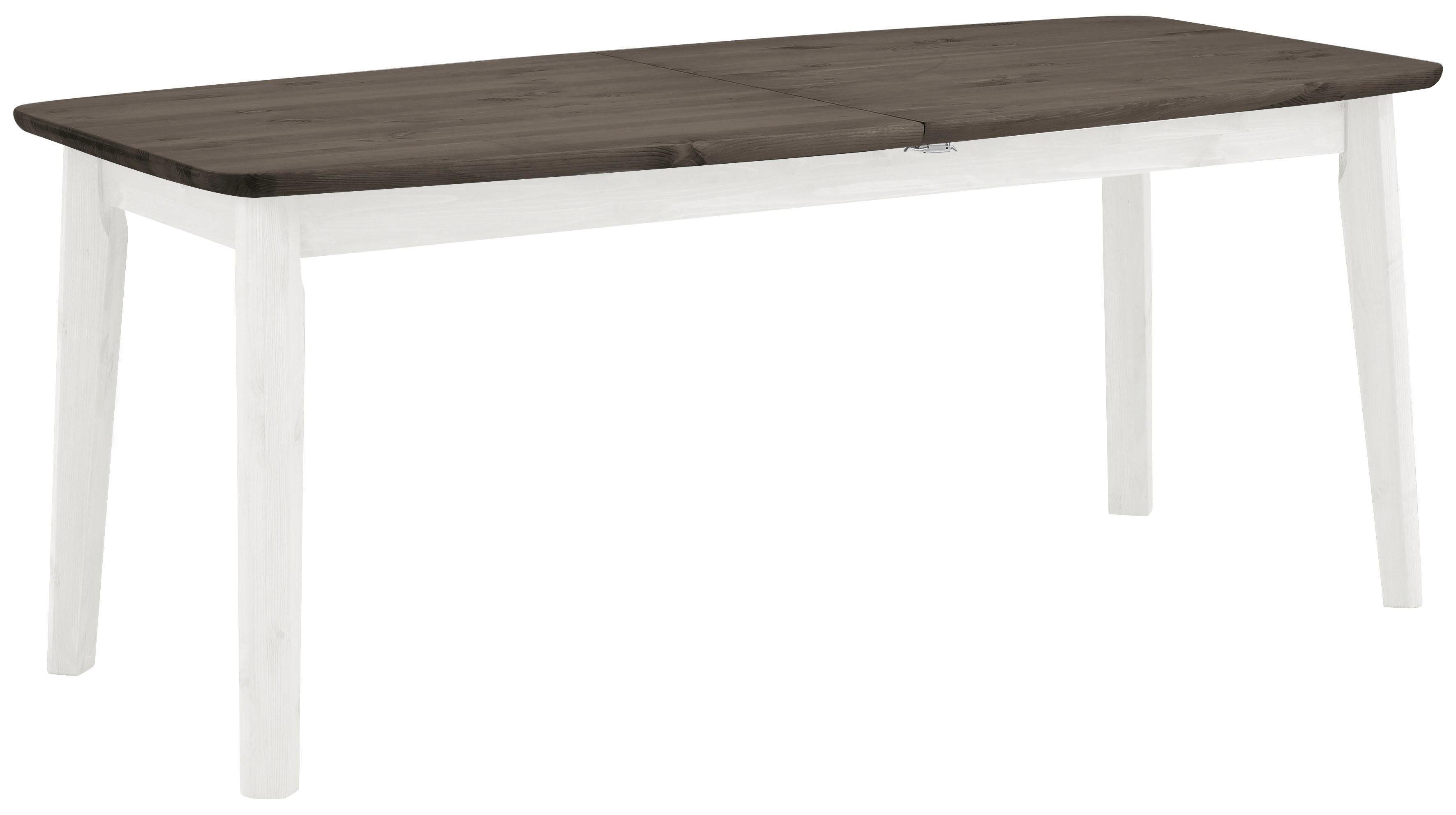 Home affaire Eettafel PALERMO met uittrekfunctie, van massief hout, fsc® gecertificeerd