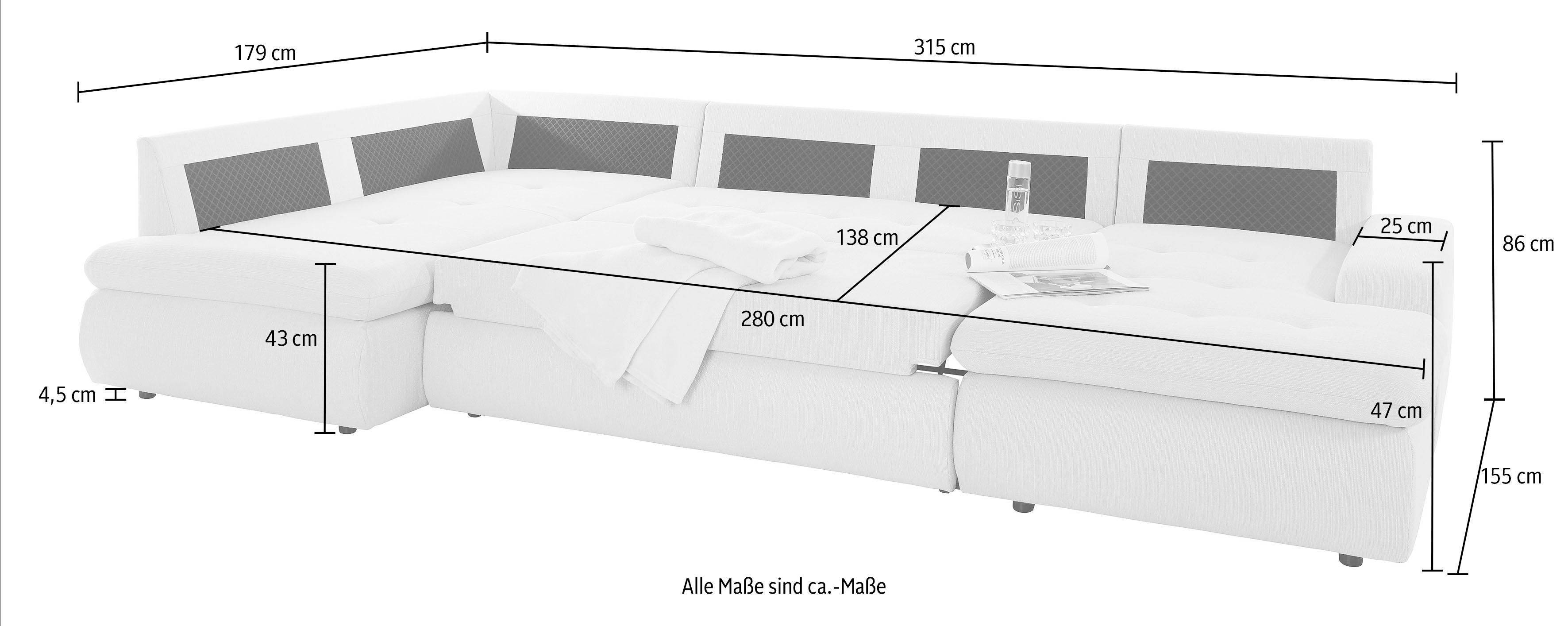 TRENDMANUFAKTUR Zithoek Indie II, geweldige afwerking, comfortabel en aangenaam om op te zitten