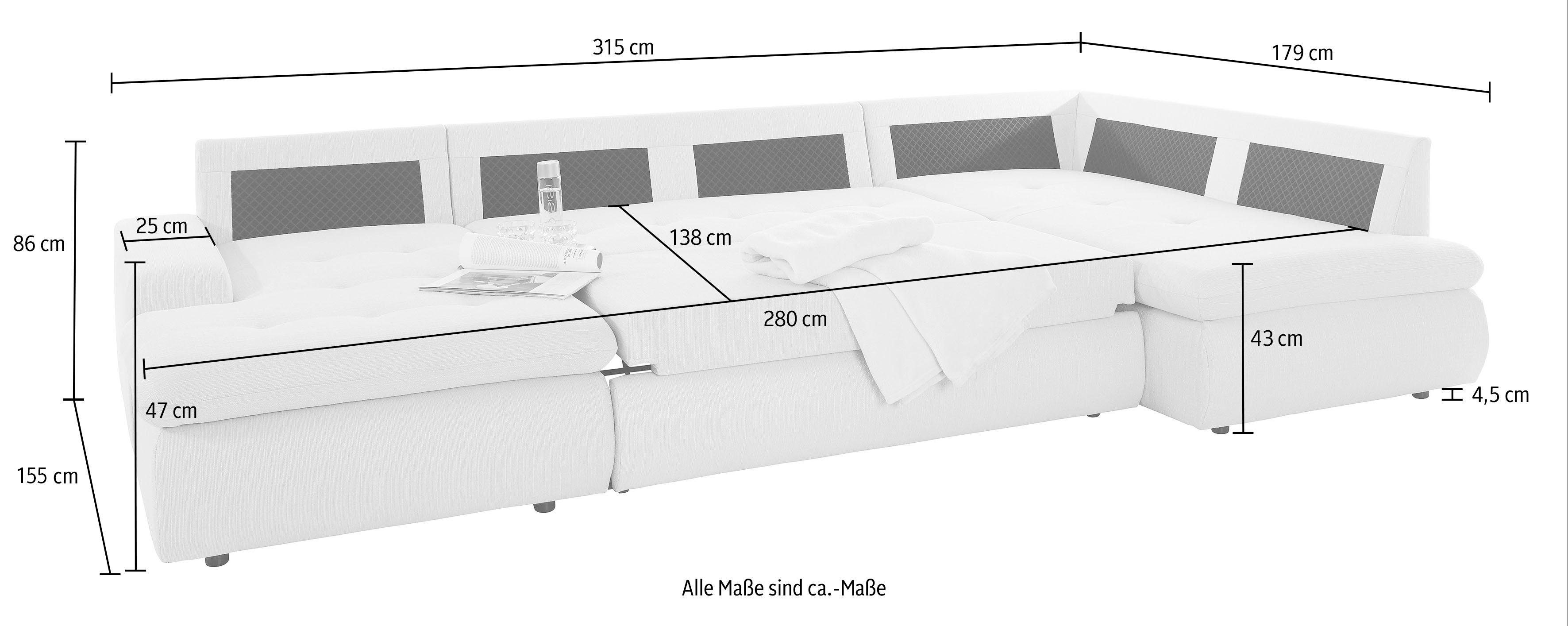 TRENDMANUFAKTUR Zithoek Indie II, geweldige afwerking, comfortabel en aangenaam om op te zitten