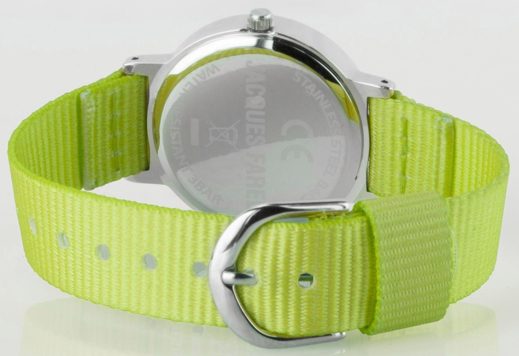 Jacques Farel Kwartshorloge Happy Learning, leerklok, KOP 05 Polshorloge, kinderhorloge, ideaal ook als cadeau