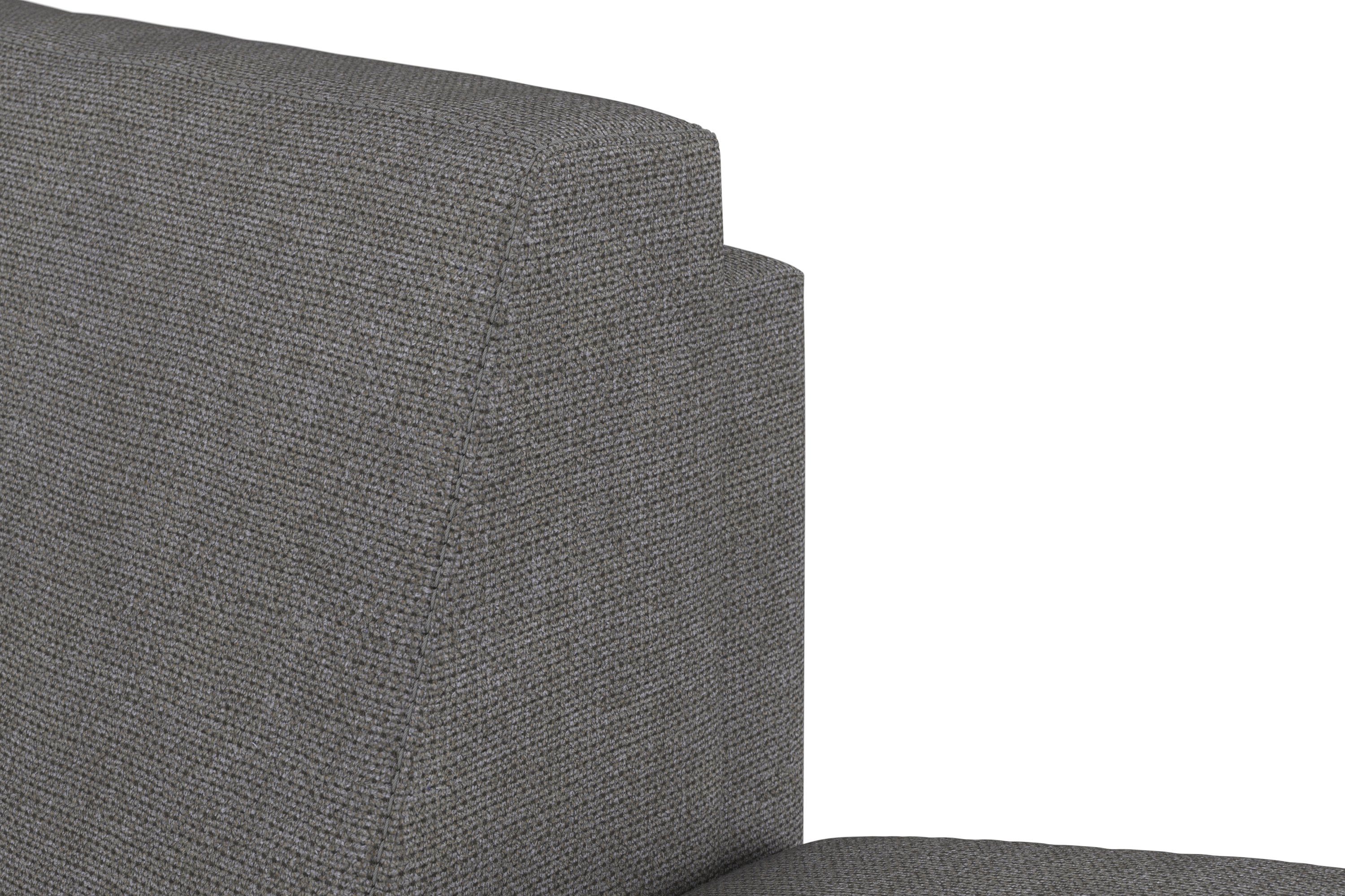 DOMO collection Hoekbank Capelo, comfortabel, duidelijke lijnen kenmerken dit ontwerp, L-Vorm met verstelbare armleuningen, naar keuze met slaapfunctie, binnenvering