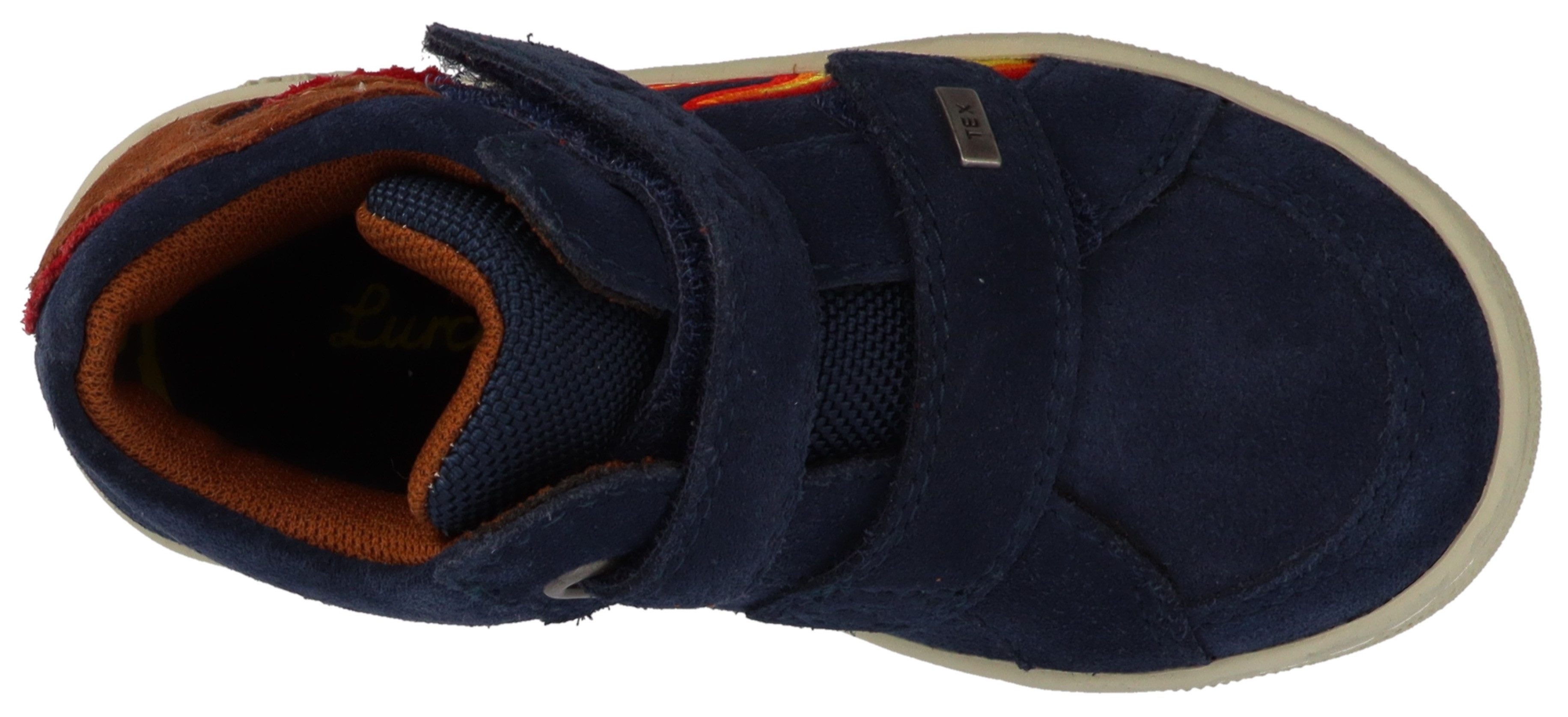 Lurchi Klittenbandboots Dino-TEX laarzen, kinderschoen, high top-sneakers in tex-uitvoering