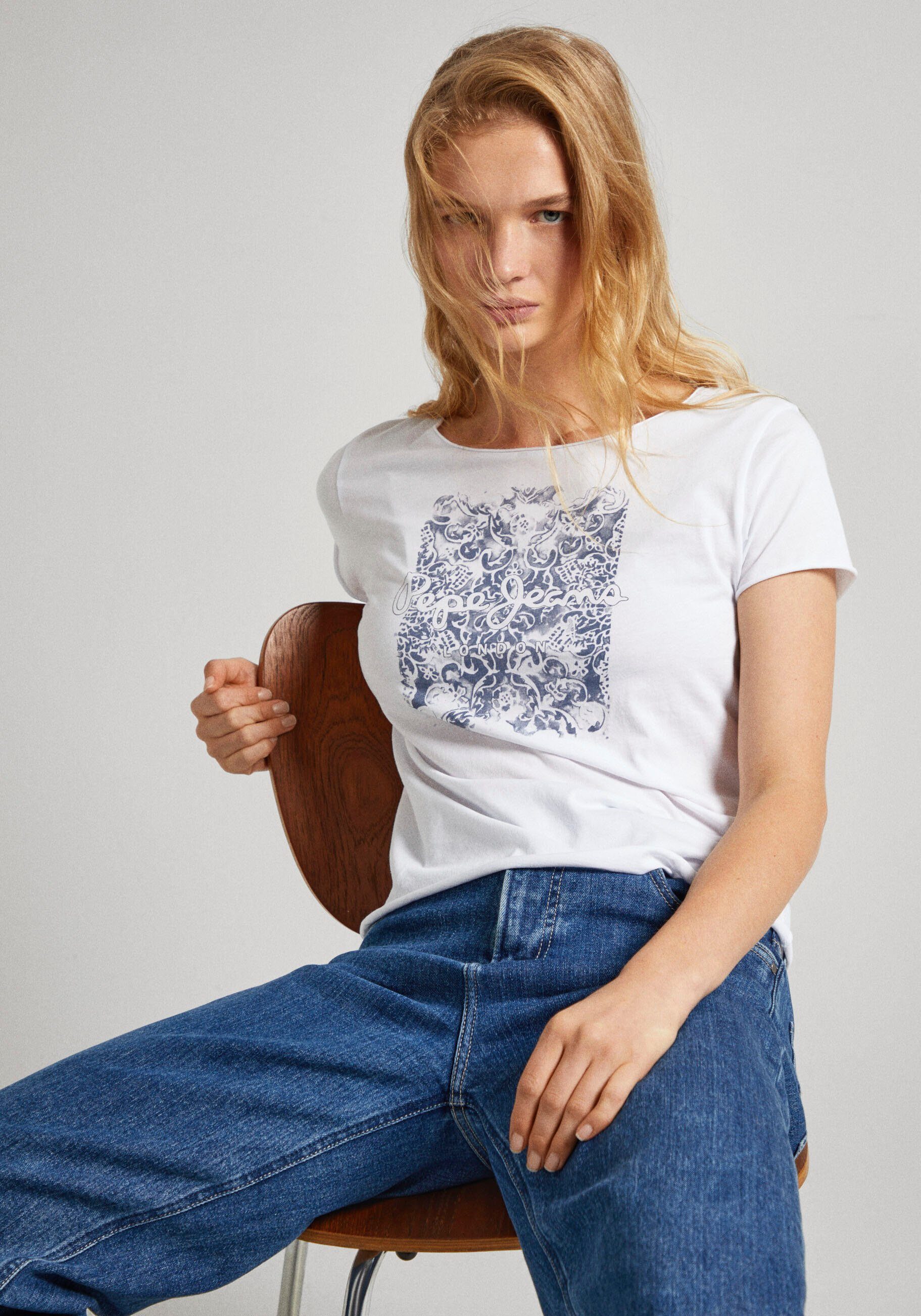 Pepe Jeans T-shirt JURY met print