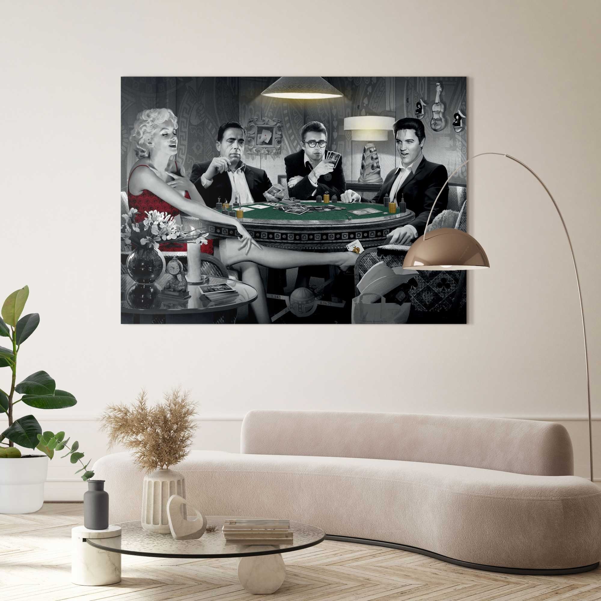 Reinders! Decoratief paneel Monroe, Bogart, Dean, Elvis