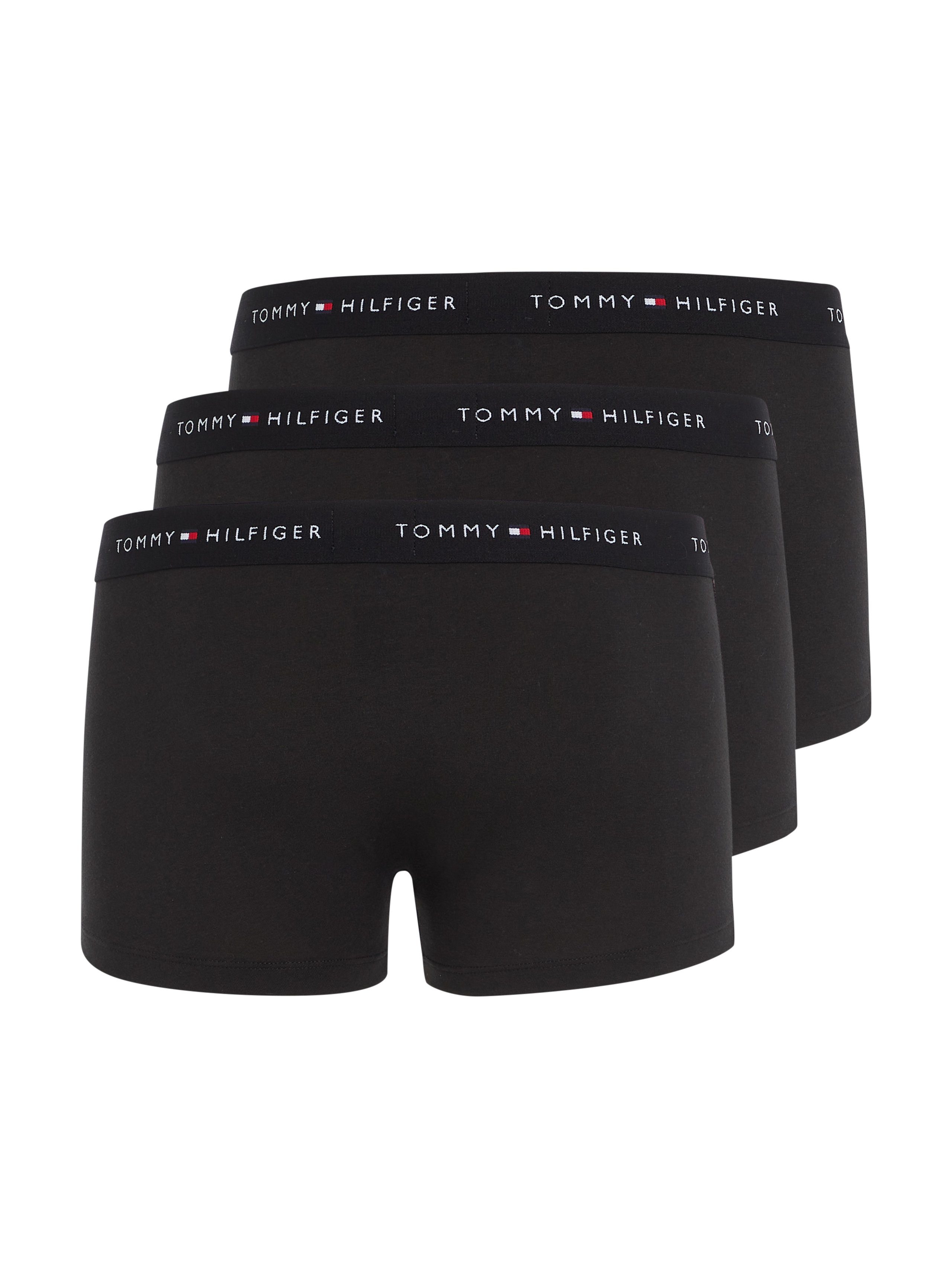 Tommy Hilfiger Underwear Boxershort 3P WB TRUNK met contrasterende logo-band (3 stuks)
