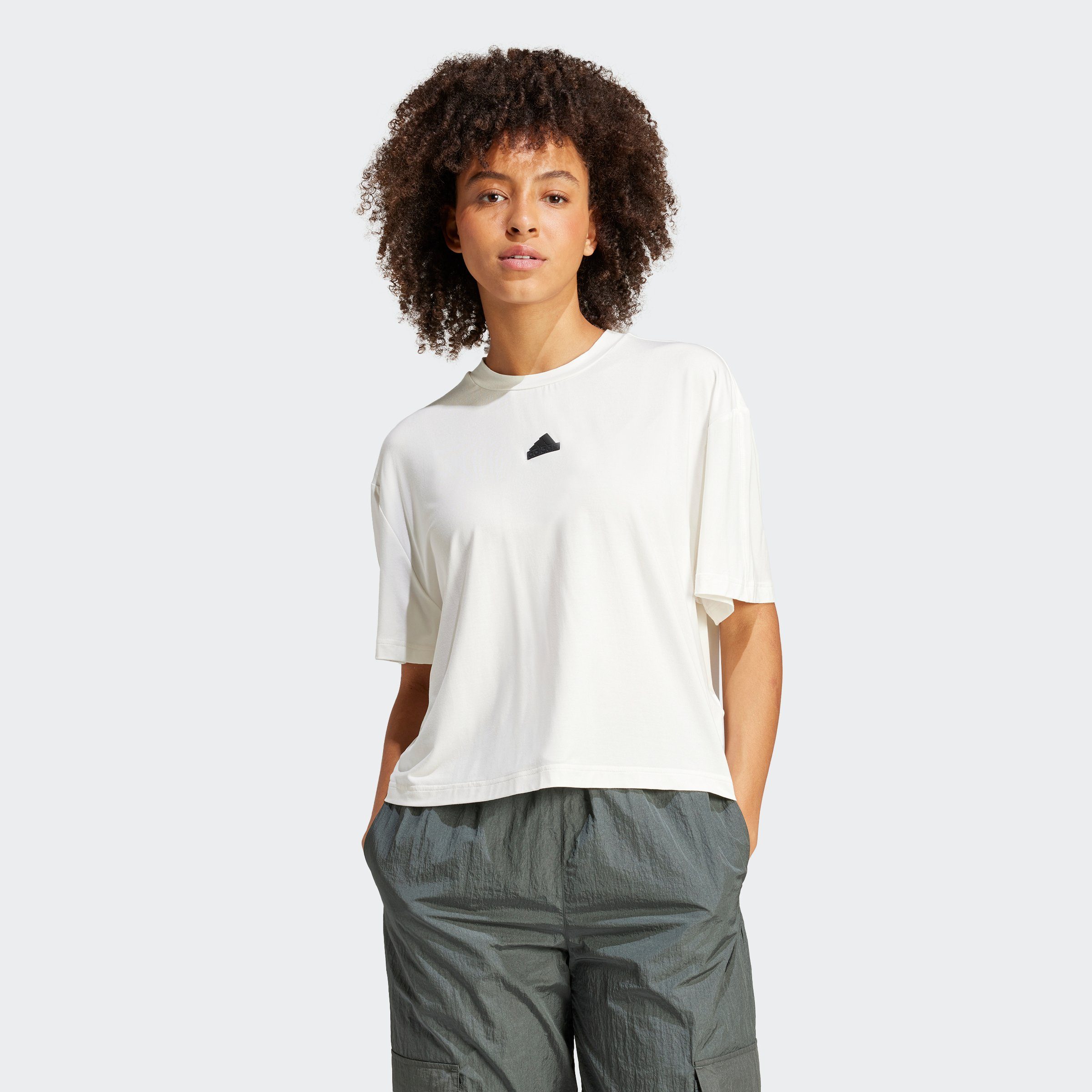 adidas Sportswear T-shirt W C ESC Q2 LO T dames tops maat L wit