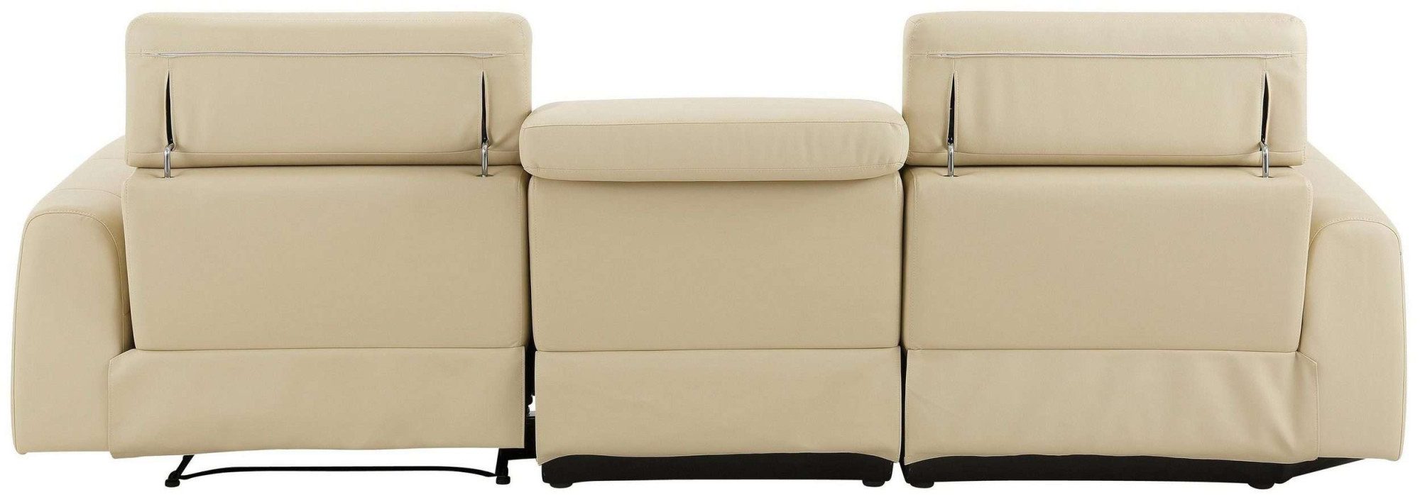 Home affaire Hoekbank Sentrano, L-vorm, 275 cm, man. of electr. relaxfunctie en usb/kopverstelling