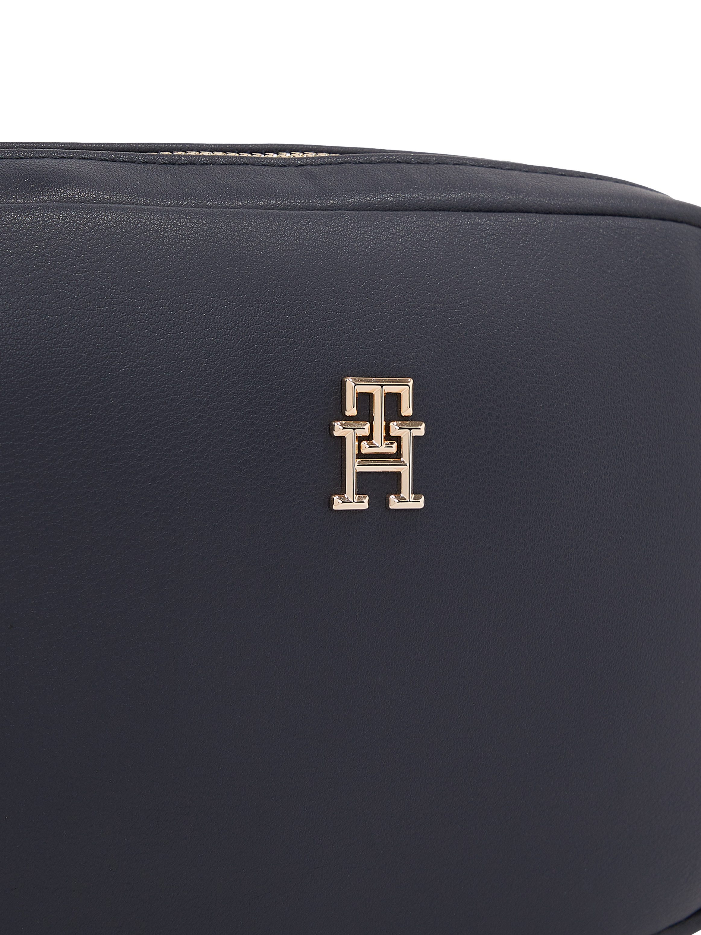 Tommy Hilfiger Schoudertas Women POPPY REFORM CAMERA BAG Crossover , dames schoudertas, minibag, crossbody tas met th-logo (2-delig, Met afneembare schouderriem)