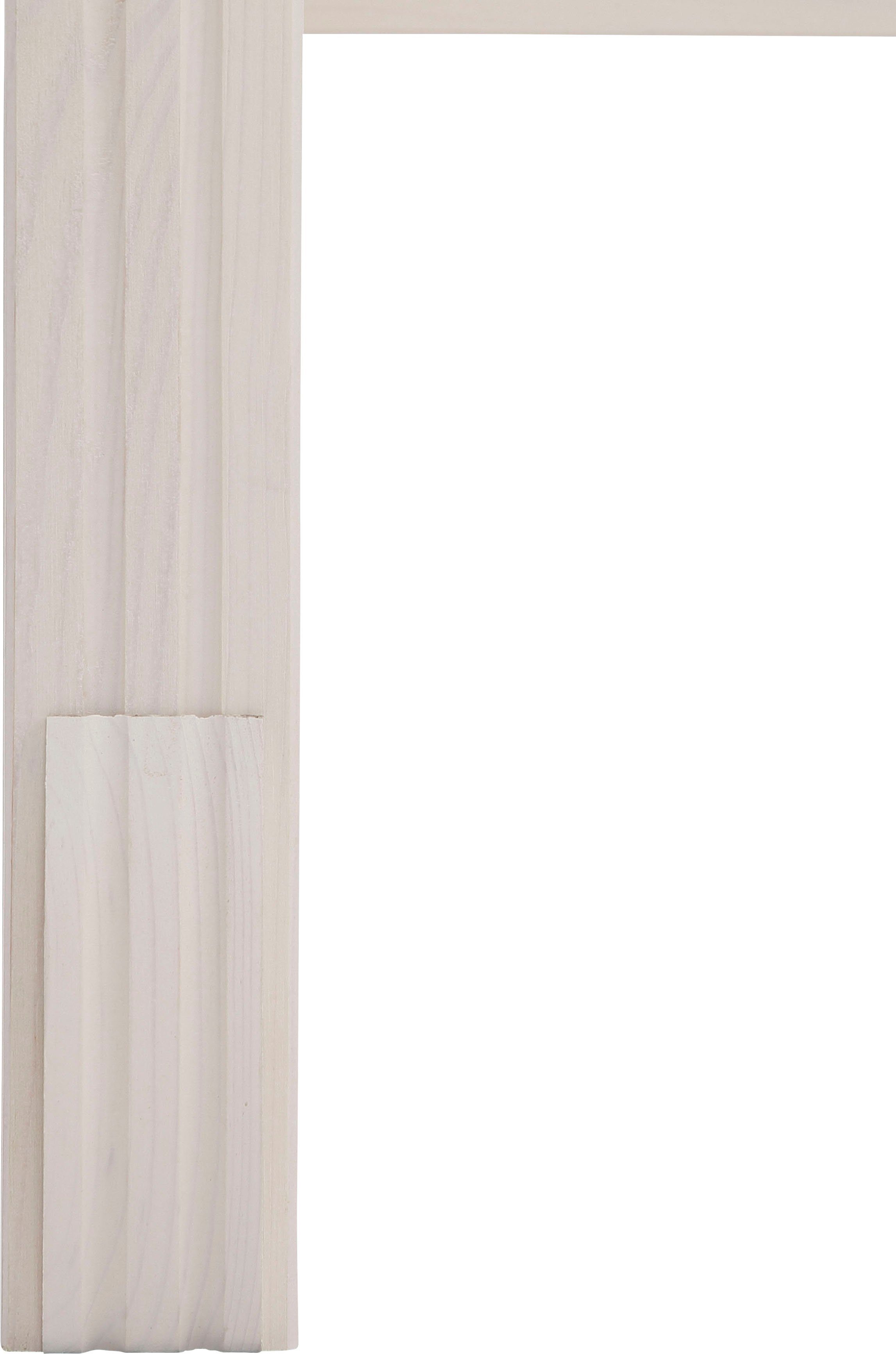 Home affaire Bureau Teresa Computertafel met lades, massief hout, breedte 120 cm