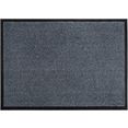 luxor living mat erik inloopmat, geschikt voor binnen en buiten, wasbaar grijs