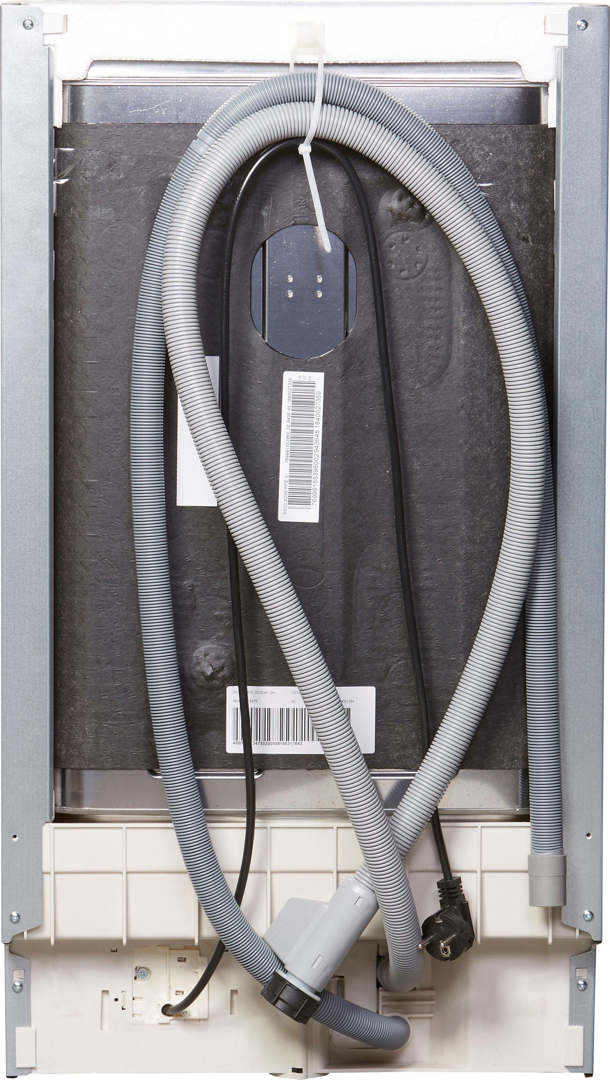 BAUKNECHT Volledig integreerbare vaatwasser BSIO 3O35 PFE X, 82 cm x 44,8 cm