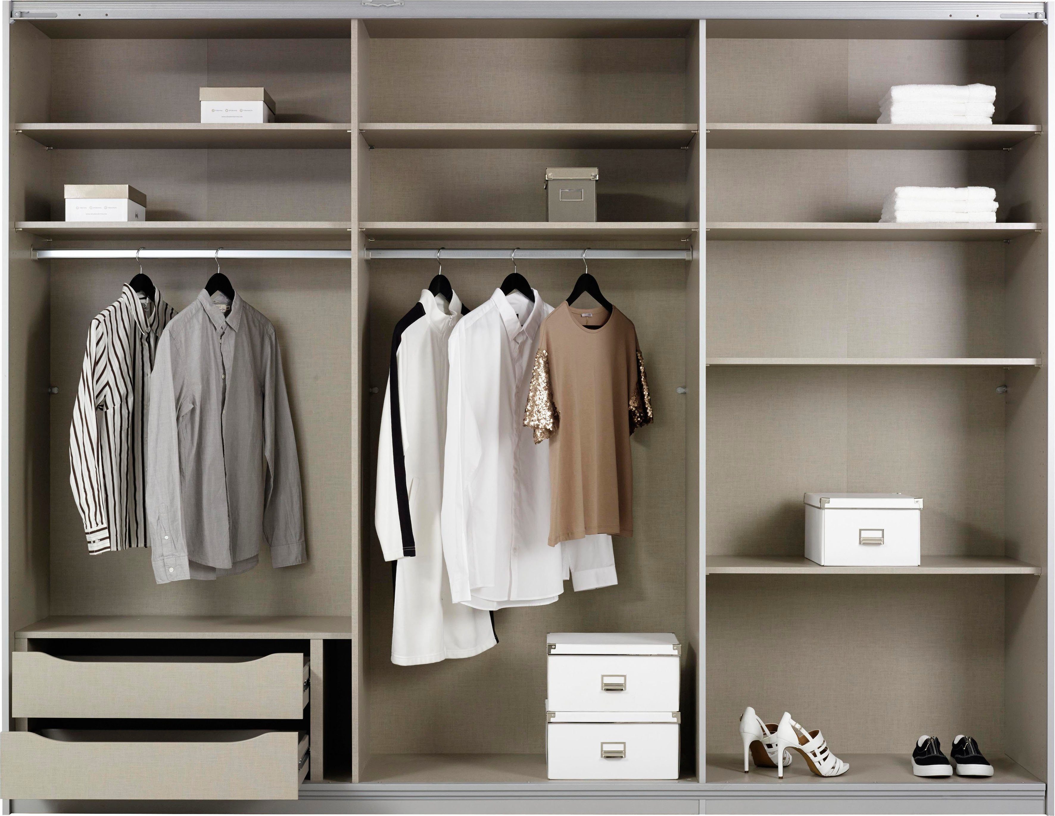 rauch Zweefdeurkast Kledingkast Kast Garderobe Slaapkamerkast TUBONA met uitgebreide binneninrichting en passe-partout made in germany