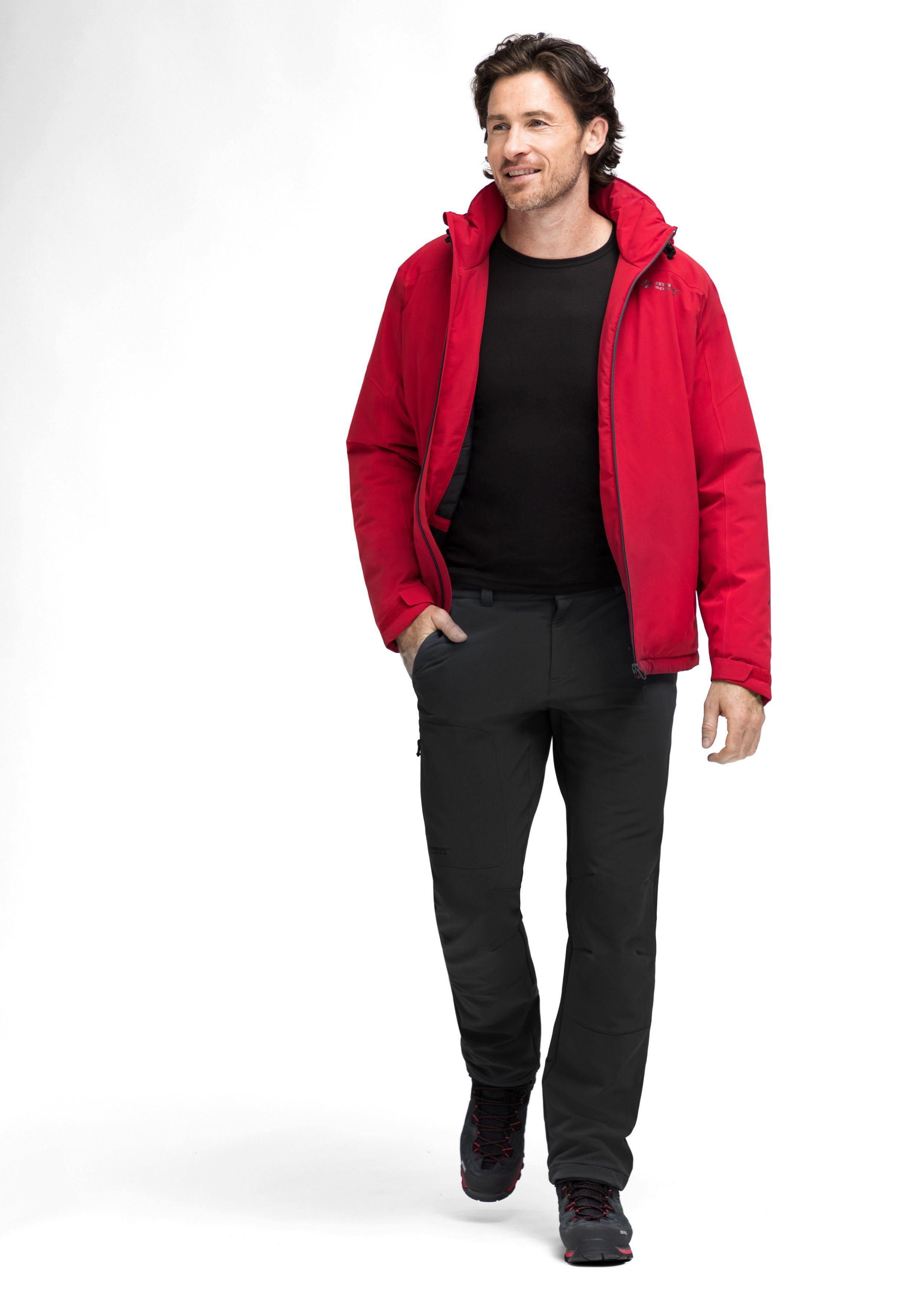 Maier Sports Functionele broek Herrmann warme heren outdoorbroek, robuuste wandelbroek, regular fit
