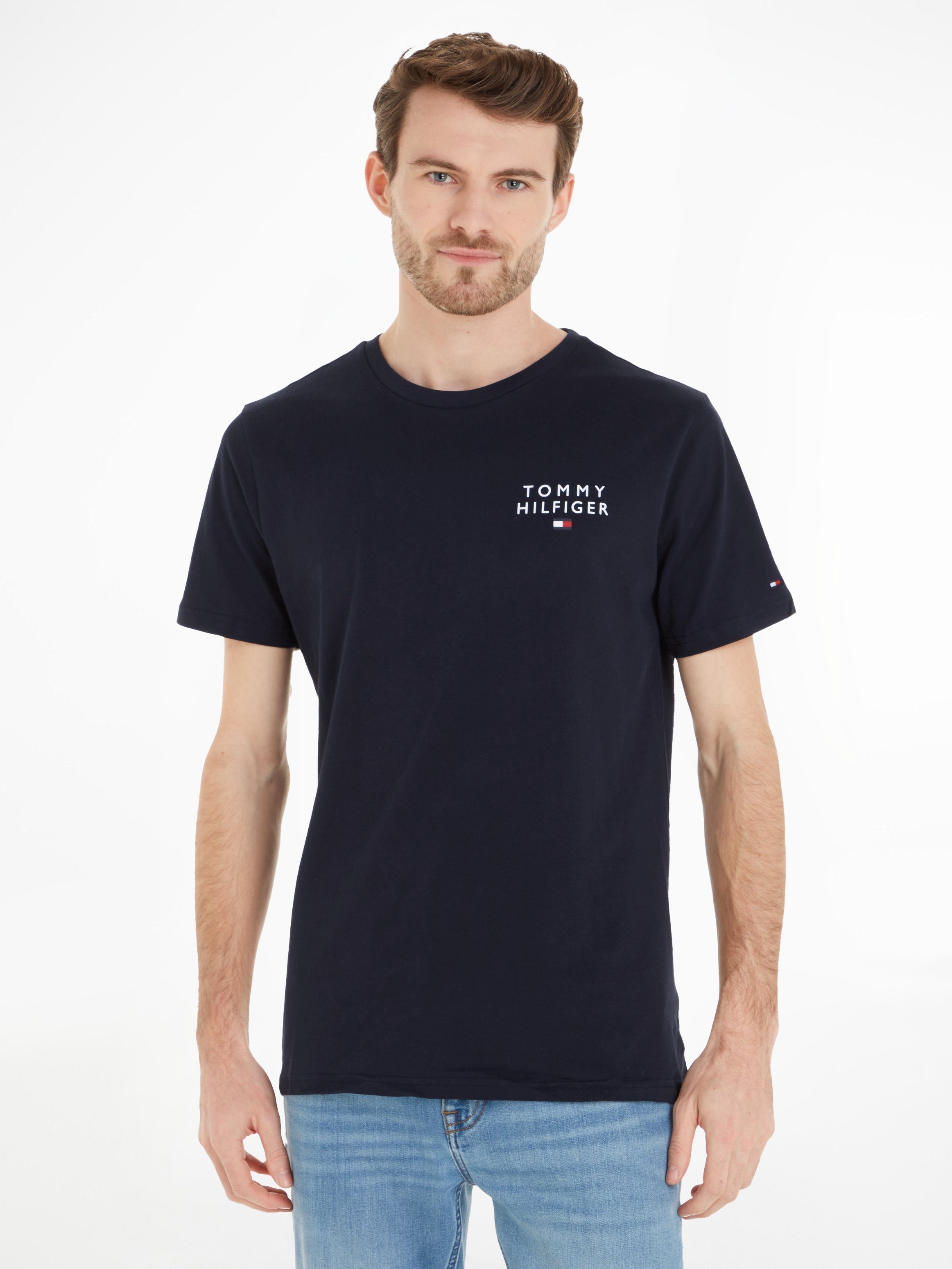 Tommy Hilfiger Underwear T-shirt CN SS TEE LOGO met tommy hilfiger merklogo-opdruk