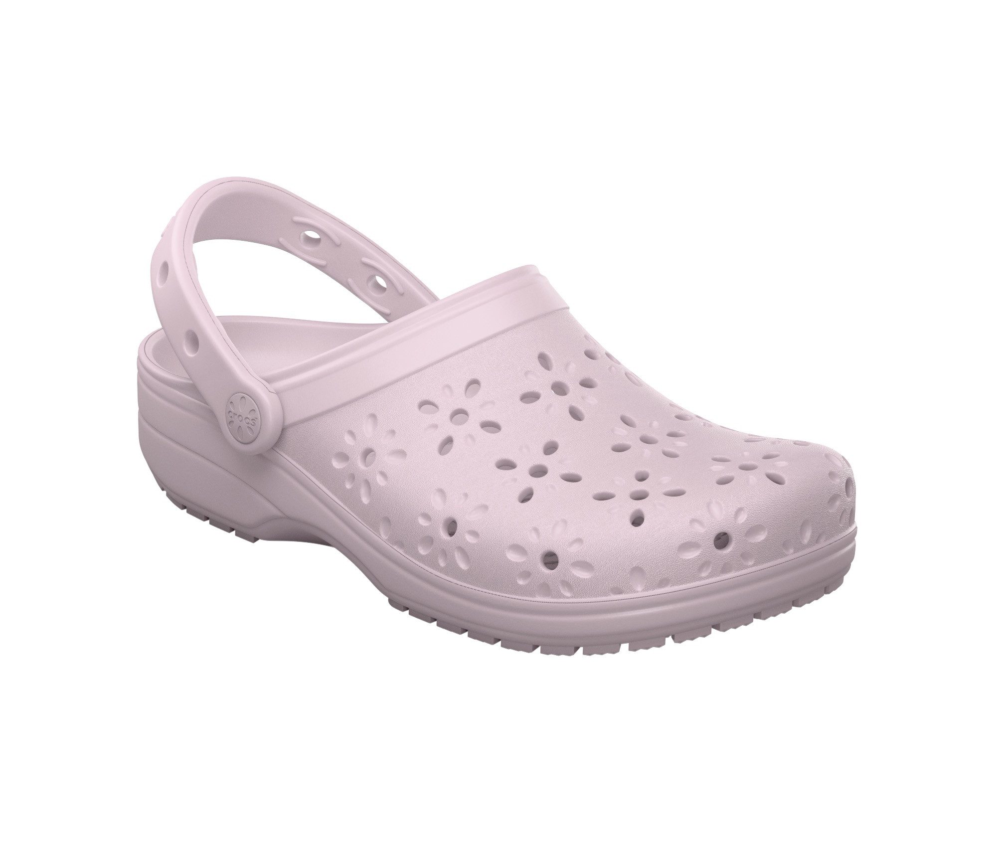 Crocs Clogs Classic Floral Cut Out Clog dames clogs maat 41 roze